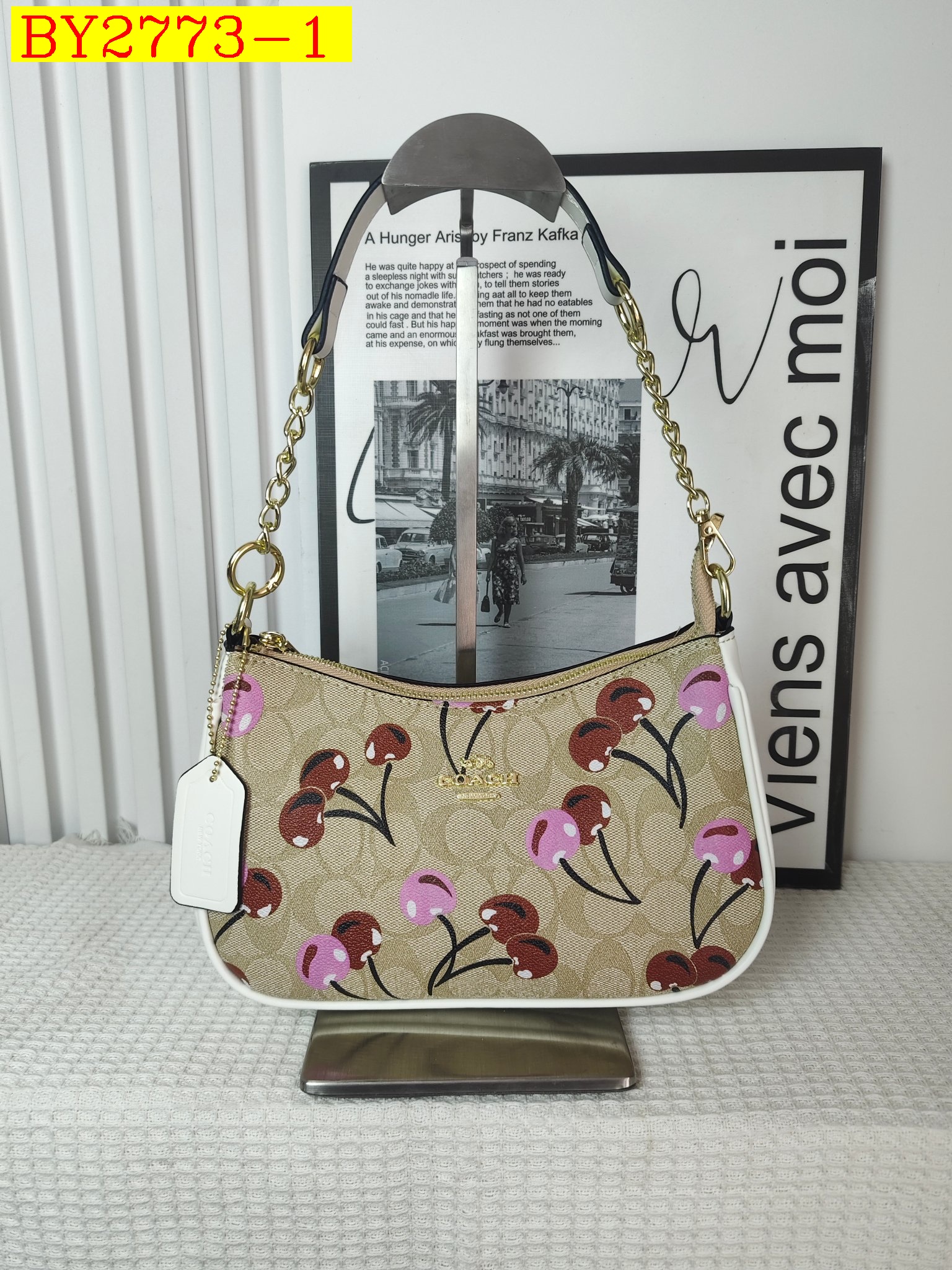 27$ COACH 2518-1 Shoulder bag size 25x16x8 cm 6848 BY2773 gallery