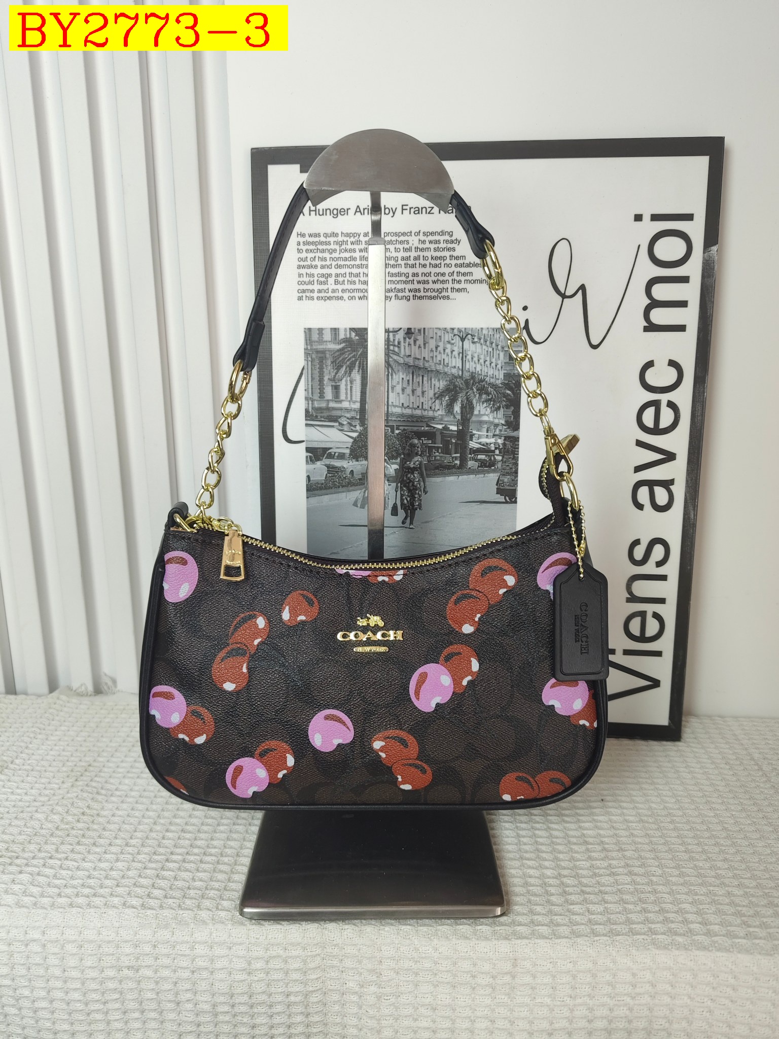 27$ COACH 2518-1 Shoulder bag size 25x16x8 cm 6848 BY2773 gallery