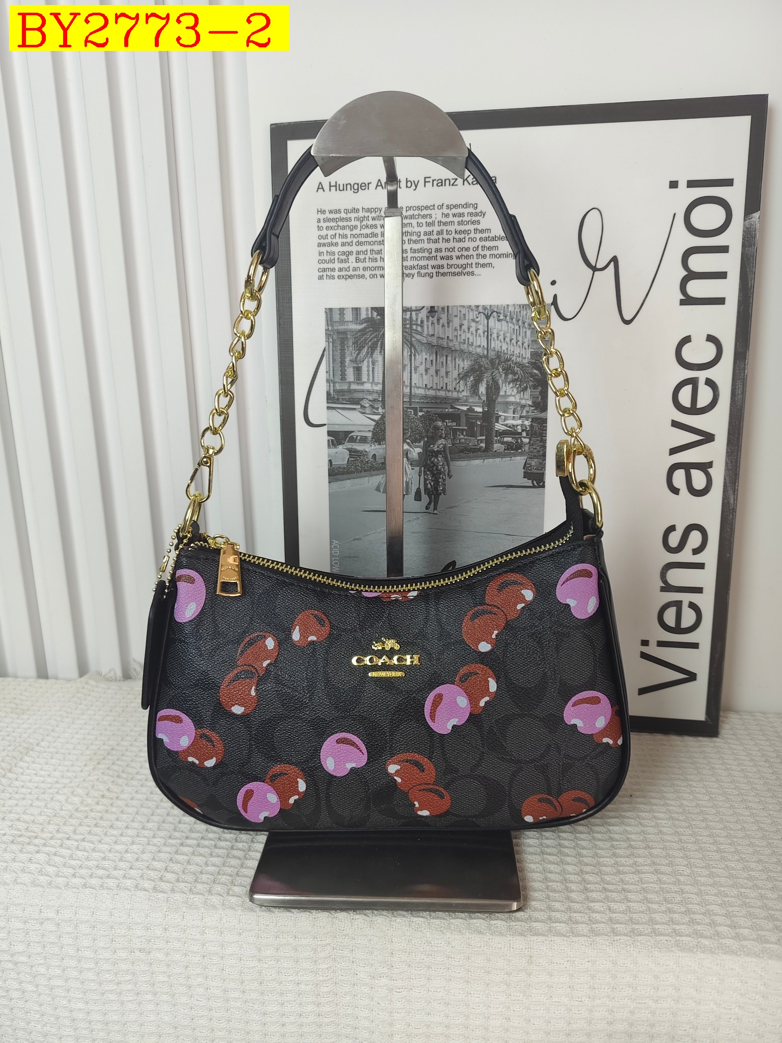 27$ COACH 2518-1 Shoulder bag size 25x16x8 cm 6848 BY2773 gallery