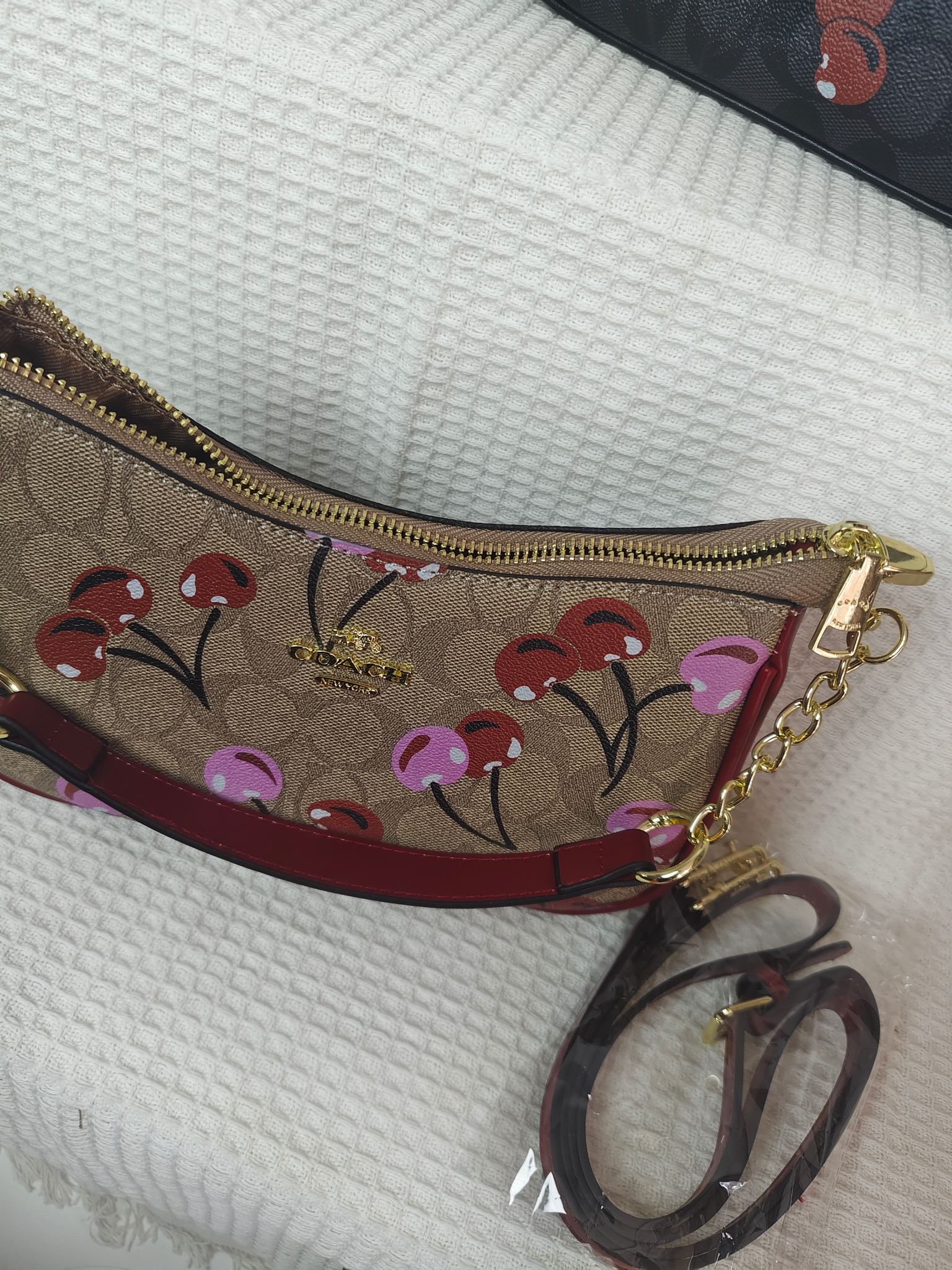 27$ COACH 2518-1 Shoulder bag size 25x16x8 cm 6848 BY2773 gallery