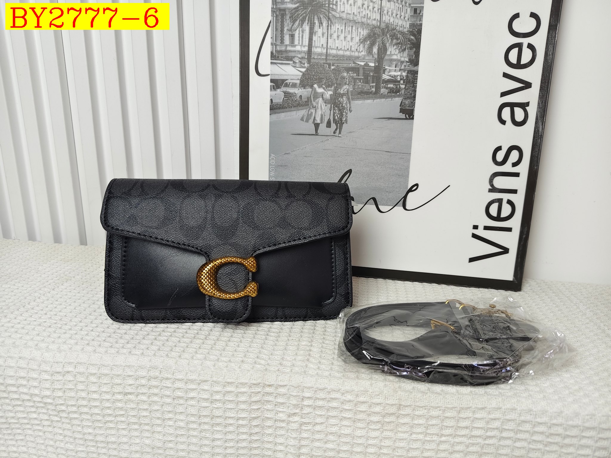 27$ COACH 68008 Shoulder bag size 20x10x8 cm 9950 BY2777 gallery
