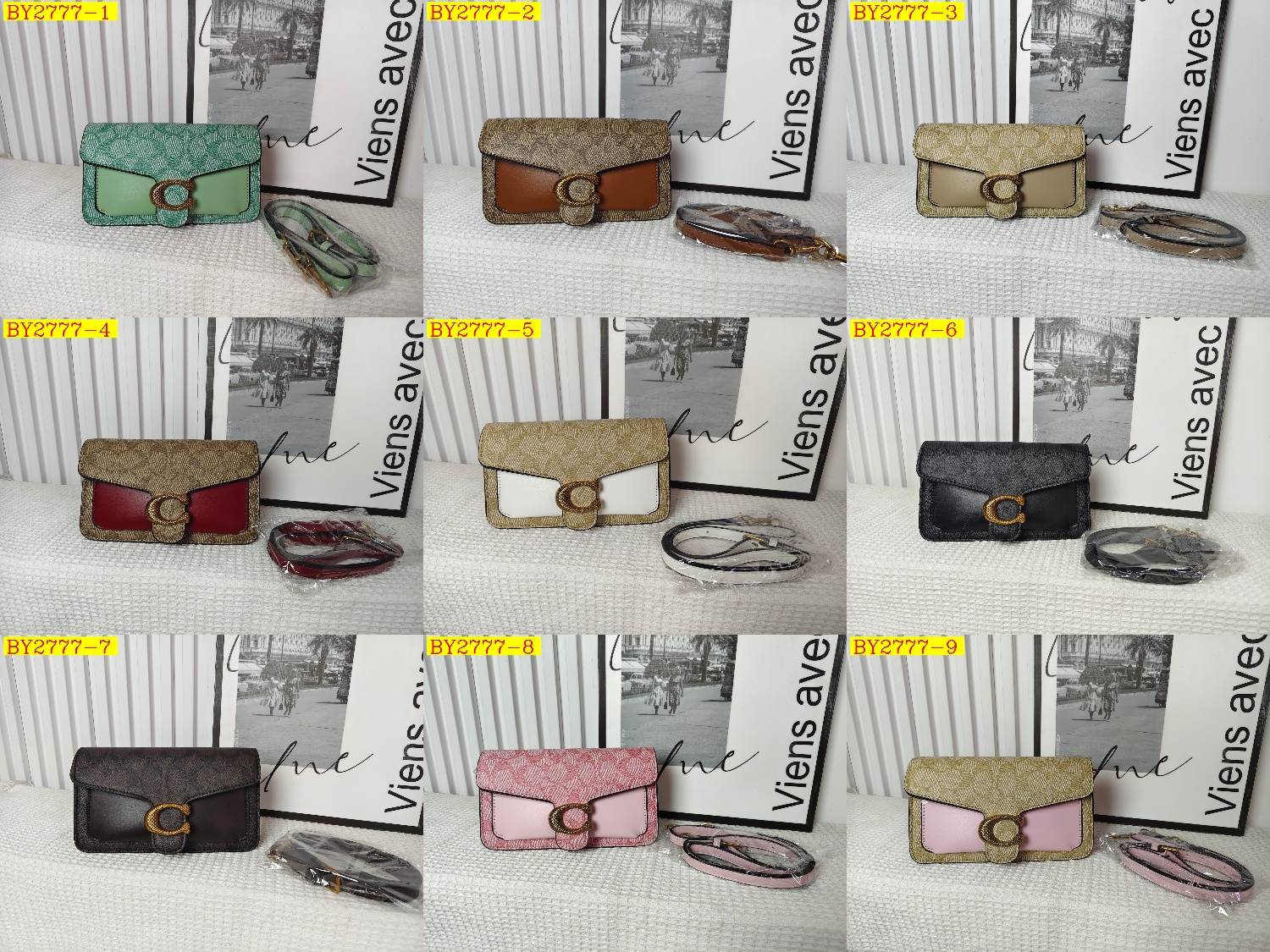 27$ COACH 68008 Shoulder bag size 20x10x8 cm 9950 BY2777 gallery