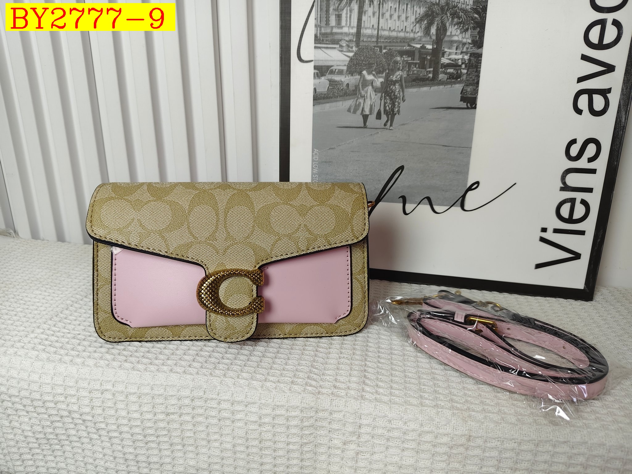 27$ COACH 68008 Shoulder bag size 20x10x8 cm 9950 BY2777 gallery