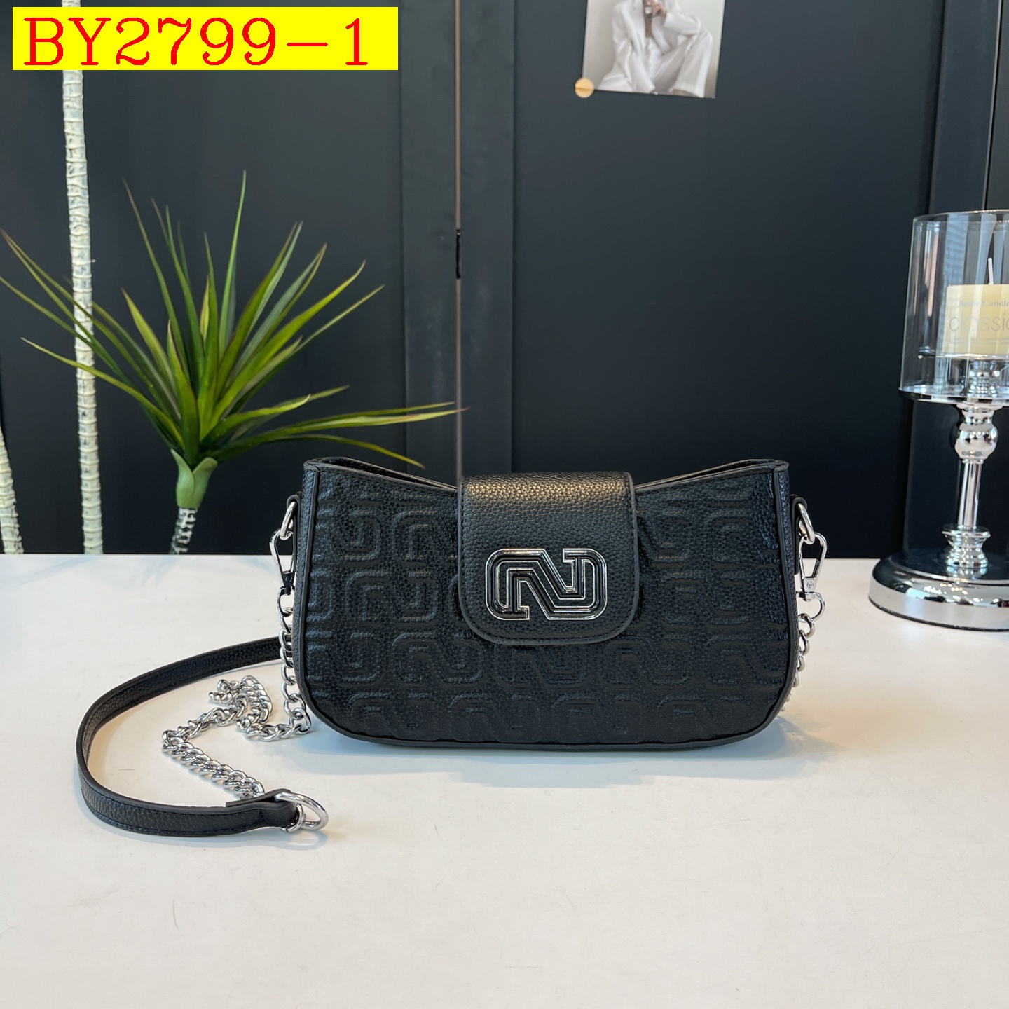 27$ Salomon 1434 Shoulder bag size 24x13x6 cm 8902 BY2799 gallery