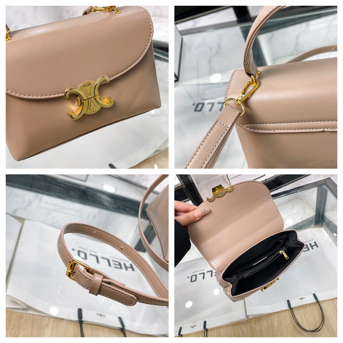 27$ dh CELINE 131 Shoulder bag size 21X14X9 cm 90584612970 BY2339 gallery