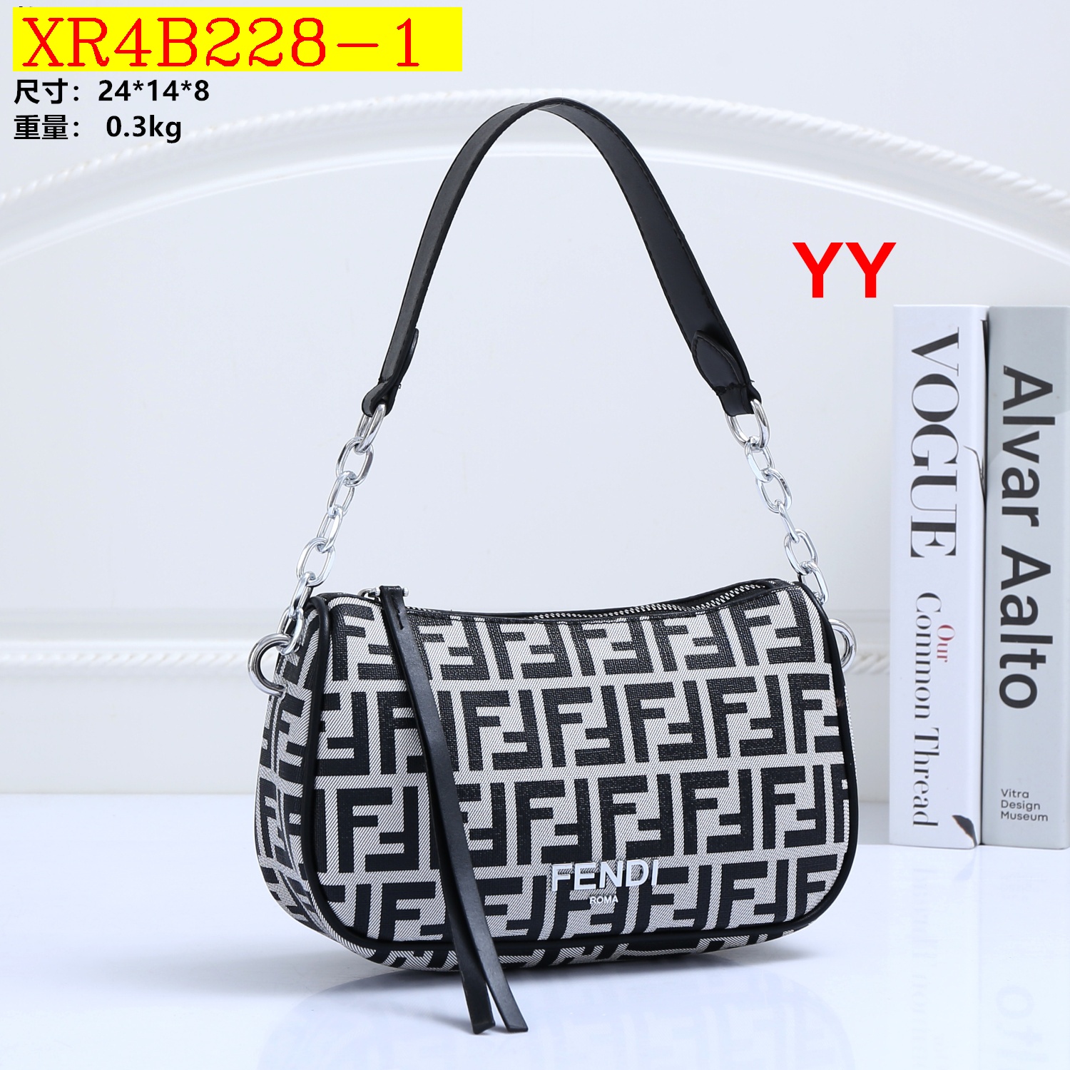 27$ new_dh FENDI 1506 size 24X14X8 CM 40198012769 XR4B228 gallery