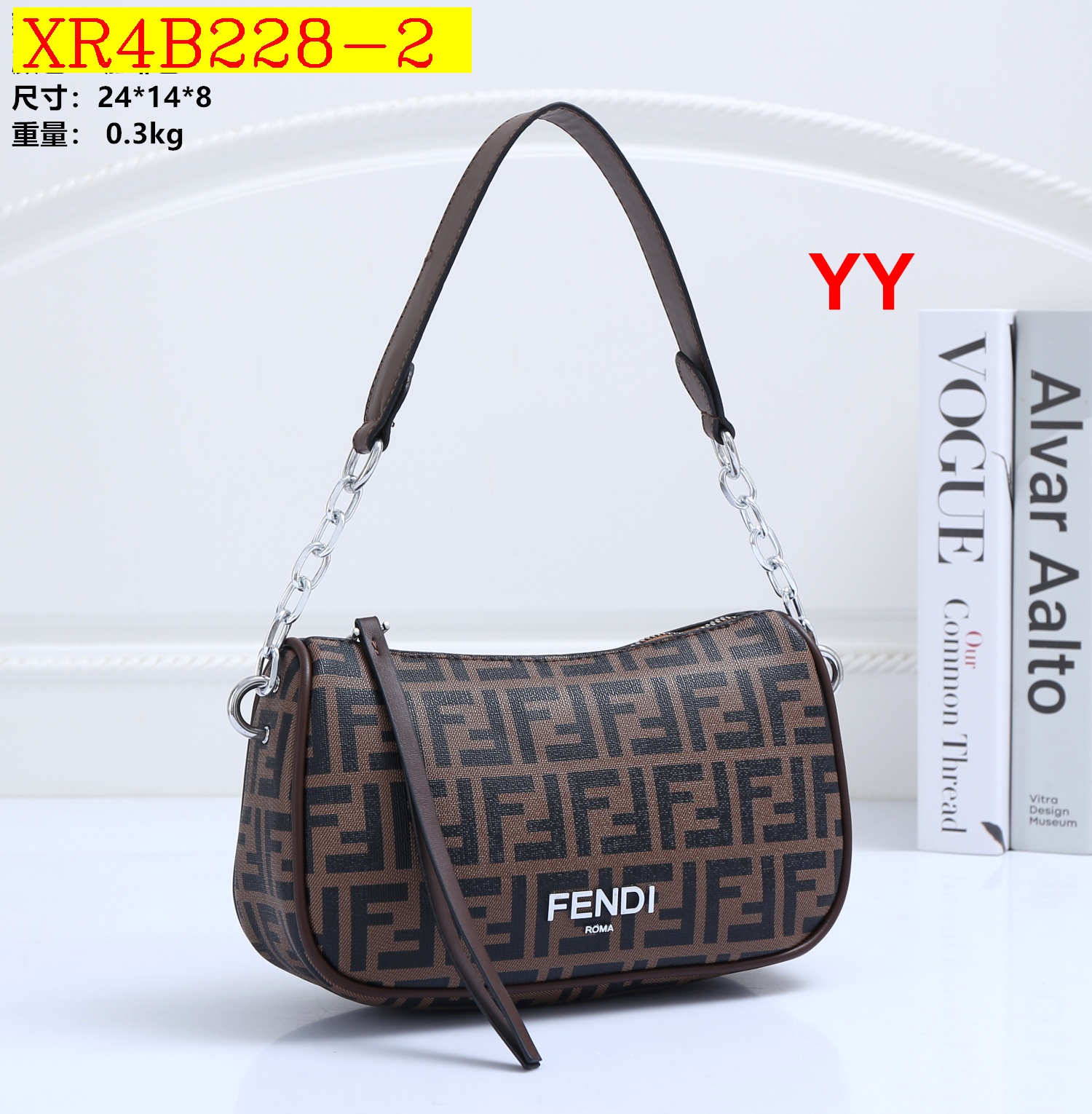 27$ new_dh FENDI 1506 size 24X14X8 CM 40198012769 XR4B228 gallery