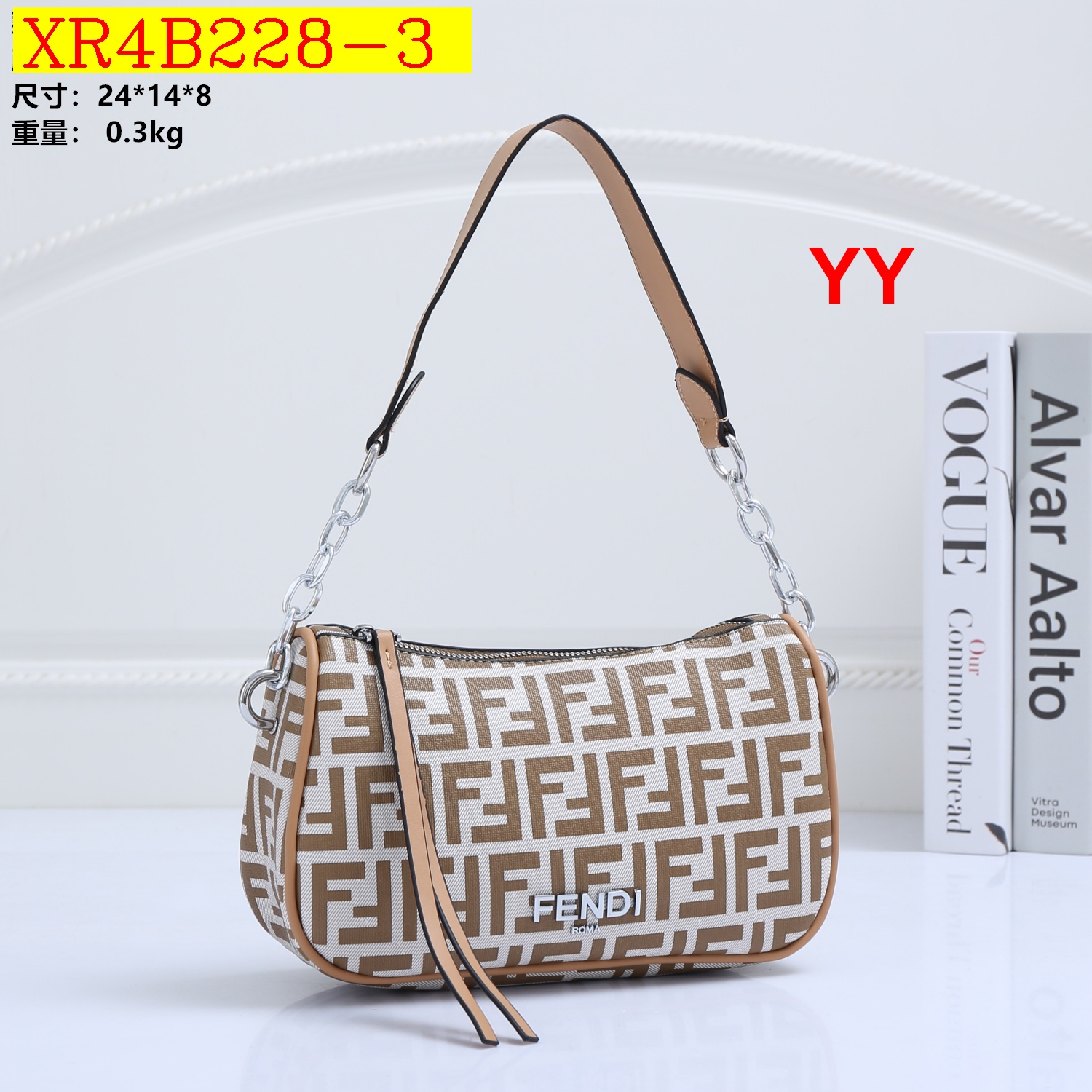 27$ new_dh FENDI 1506 size 24X14X8 CM 40198012769 XR4B228 gallery