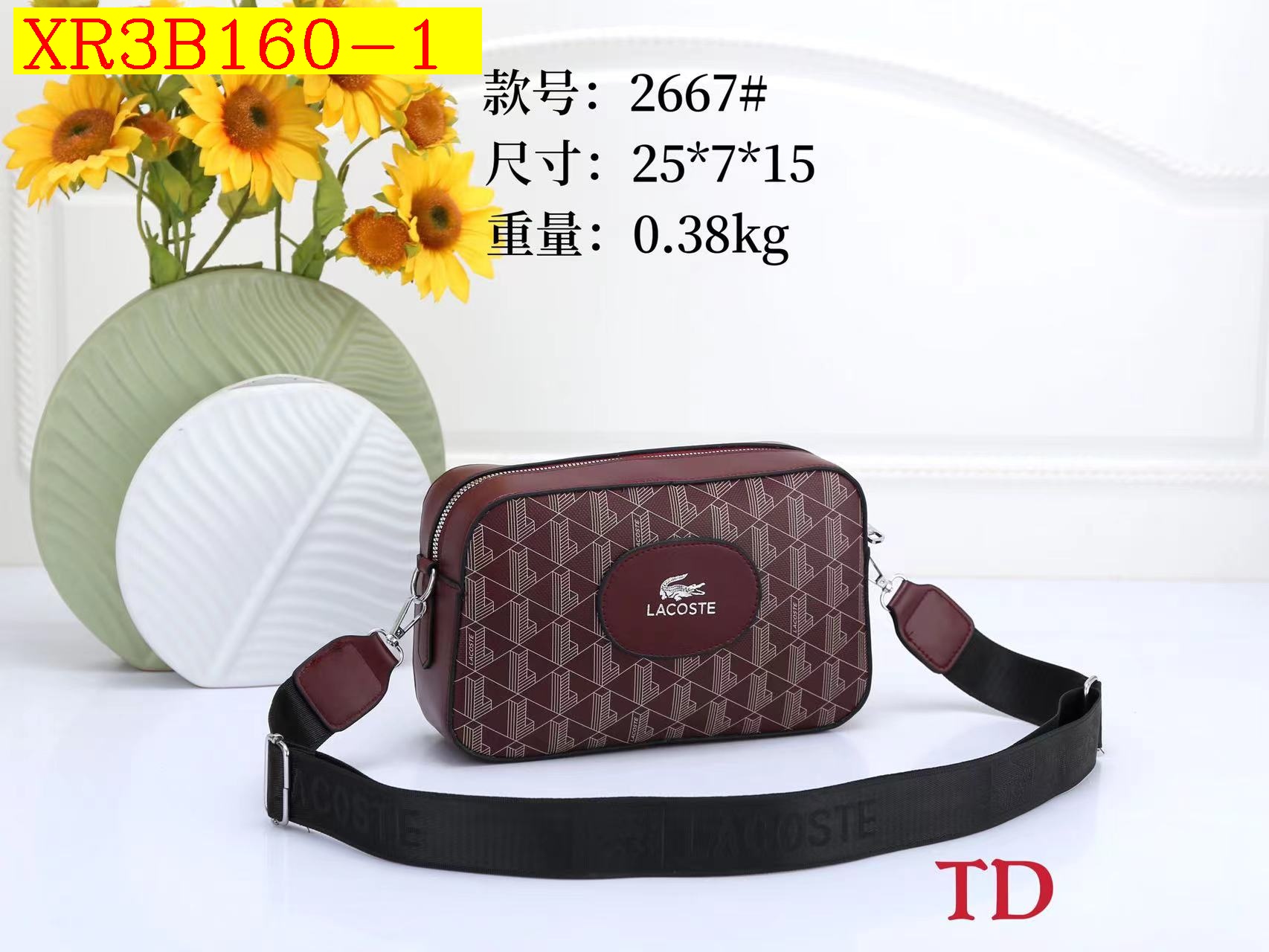 27$ new_dh LACOSTE_2667 SIZE 25X7X15 CM 60294012864 XR3B160 gallery