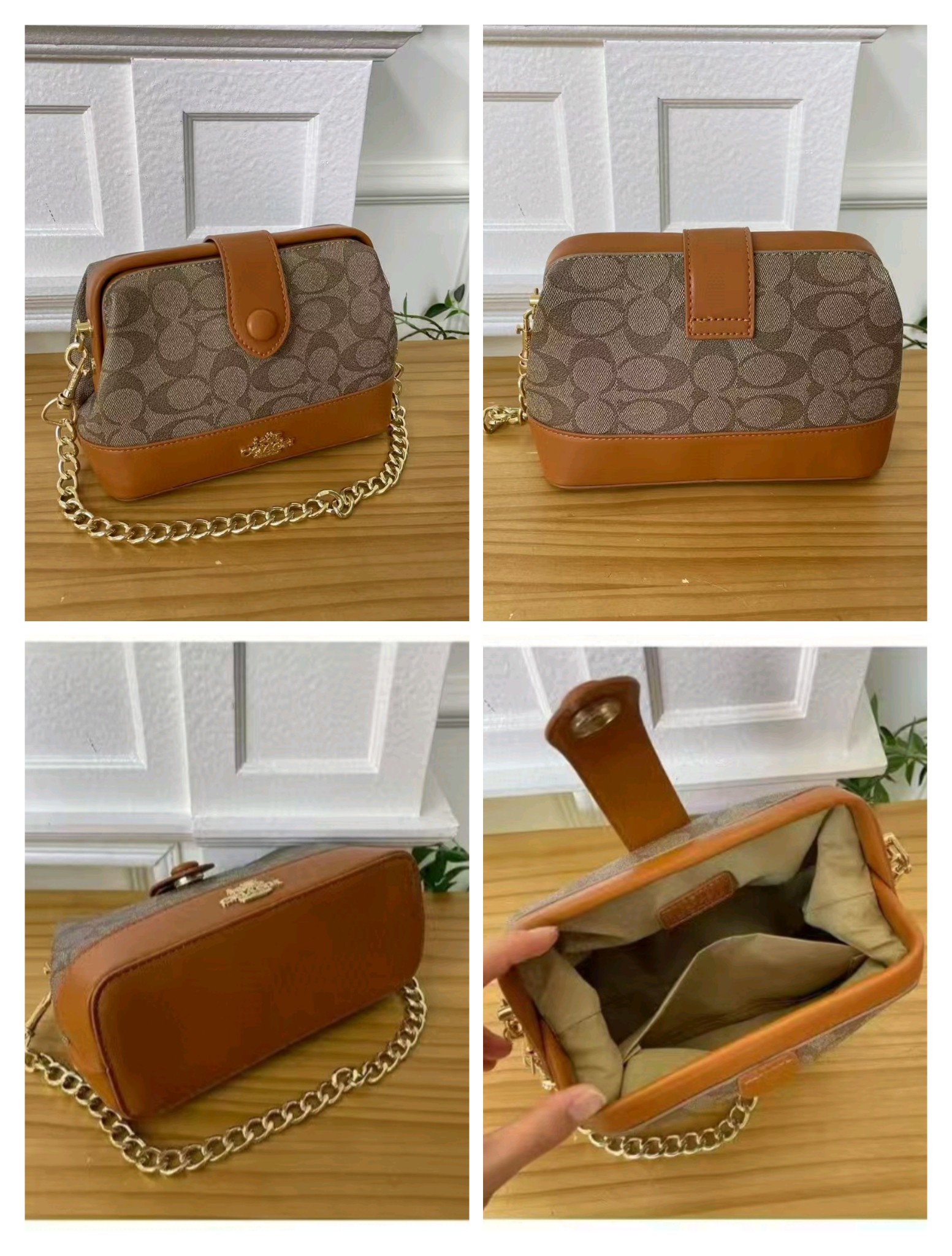 28$ CAOCH 9903 Shoulder bag size 20X13X9 cm 8946 BY2855 gallery