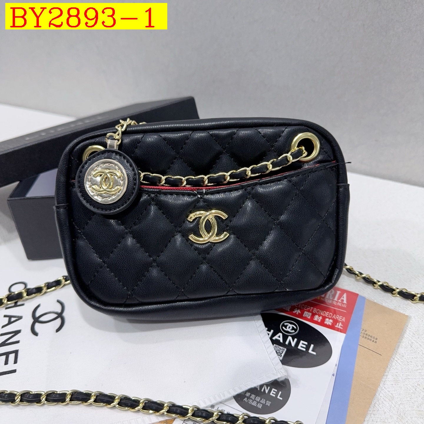 28$ CHANEL 8023 Shoulder bag size 20x12x6 cm 914004 BY2893 gallery