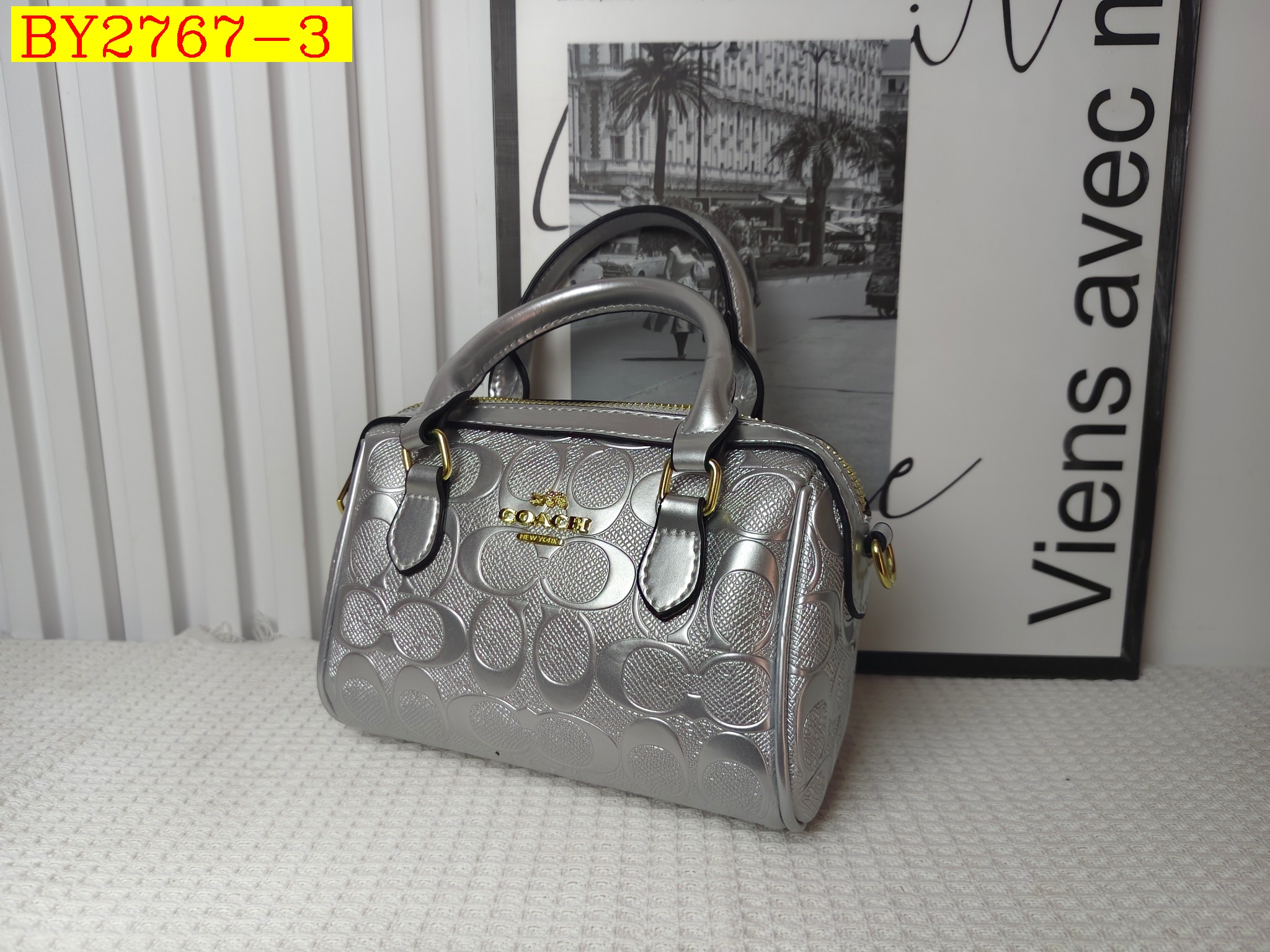28$ COACH 2507 Shoulder bag size 19x12x11 cm 6986 BY2767 gallery