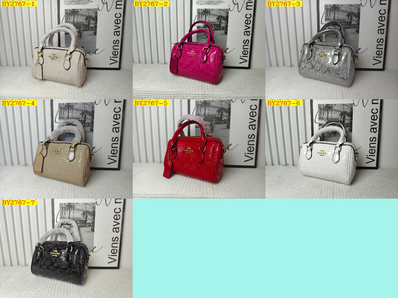 28$ COACH 2507 Shoulder bag size 19x12x11 cm 6986 BY2767 gallery