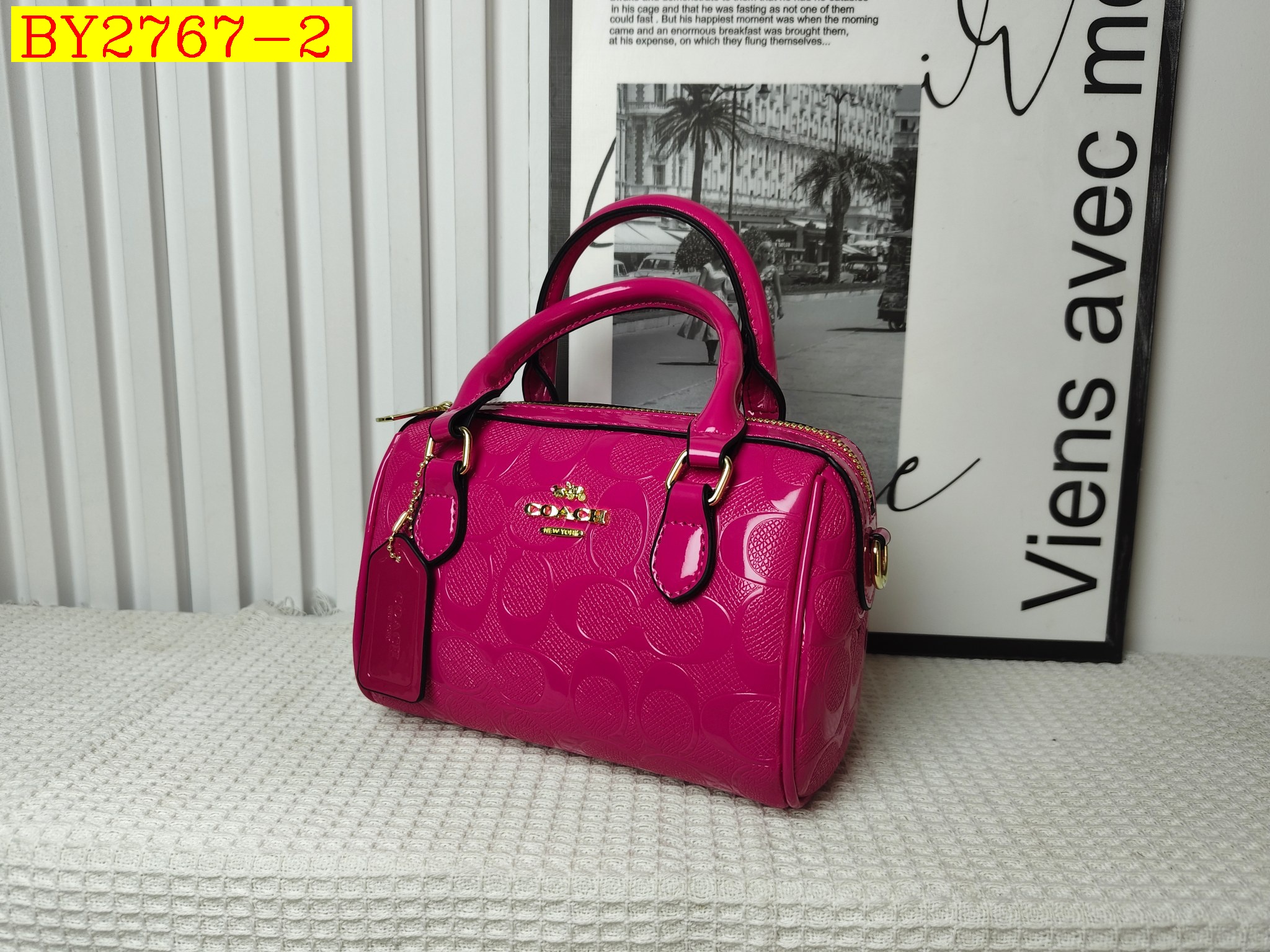 28$ COACH 2507 Shoulder bag size 19x12x11 cm 6986 BY2767 gallery