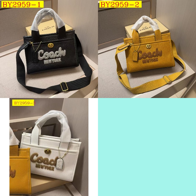 28$ COACH C3817 Shoulder bag size 25x17x9 cm 5980 BY2959 gallery