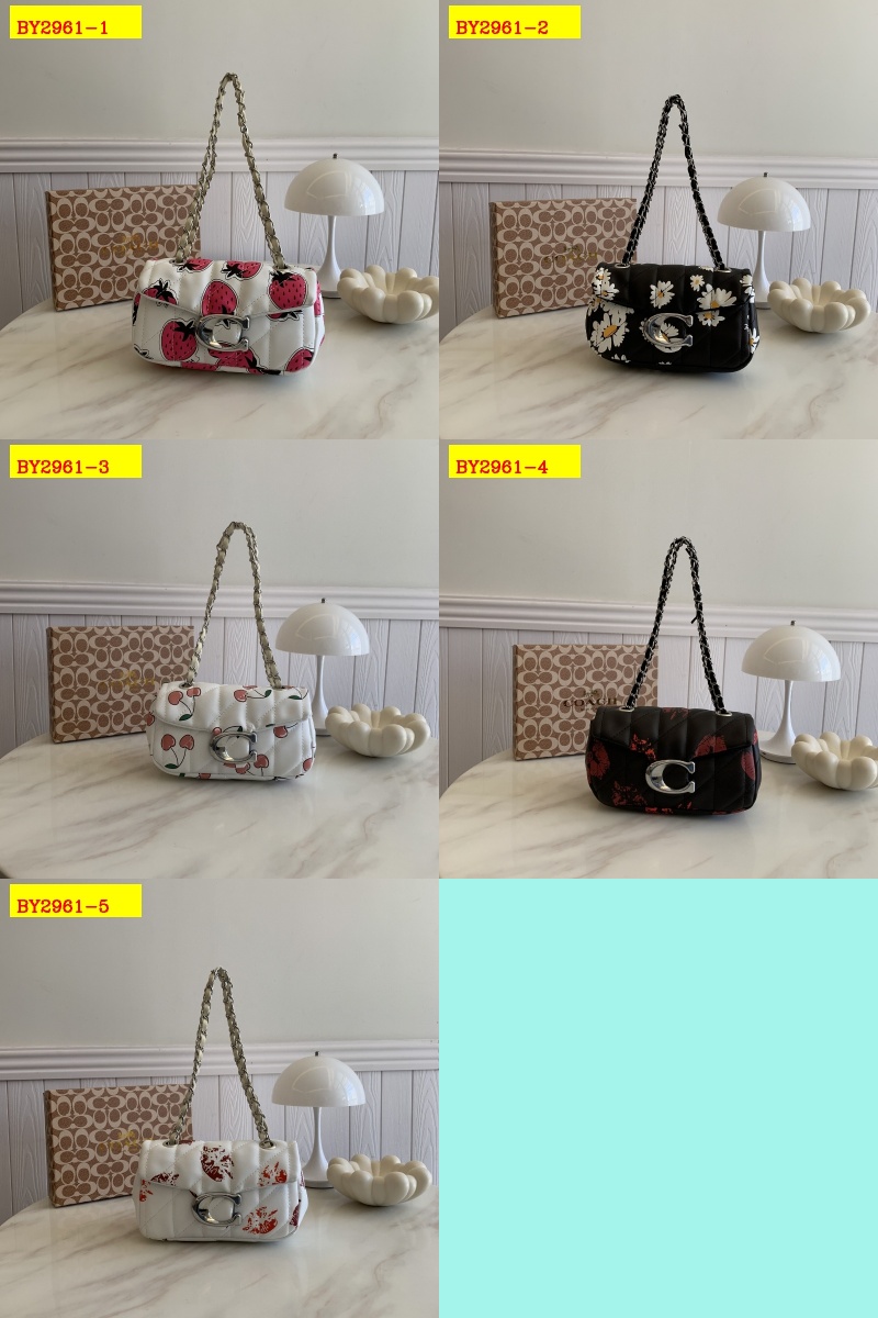 28$ COACH QX090 Shoulder bag size 20x12x7 cm 110044 BY2961 gallery
