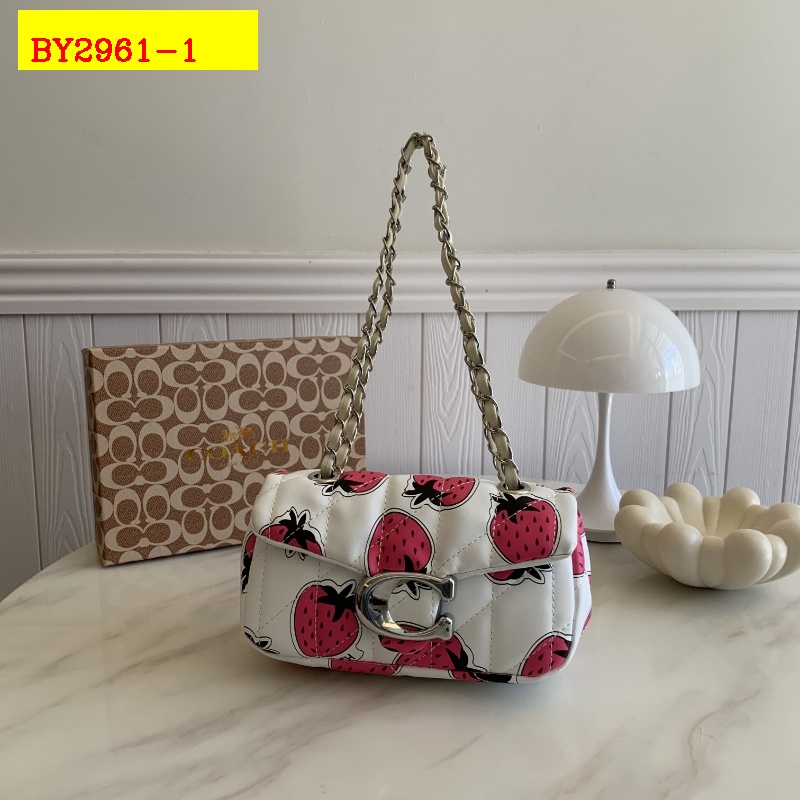 28$ COACH QX090 Shoulder bag size 20x12x7 cm 110044 BY2961 gallery