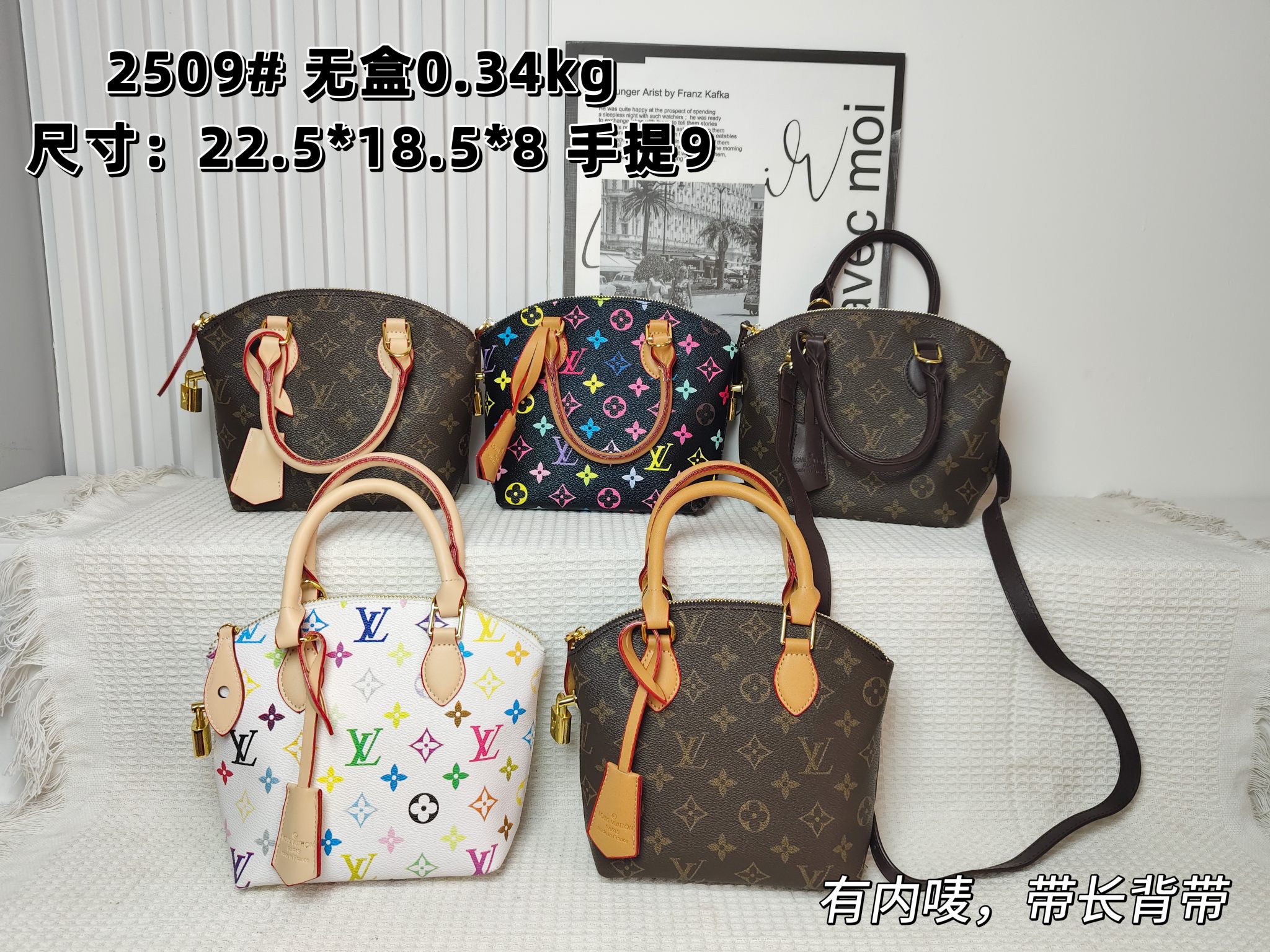 28$ LV 2509 Shoulder bag size 22x18x8 cm 7996 BY2783 gallery