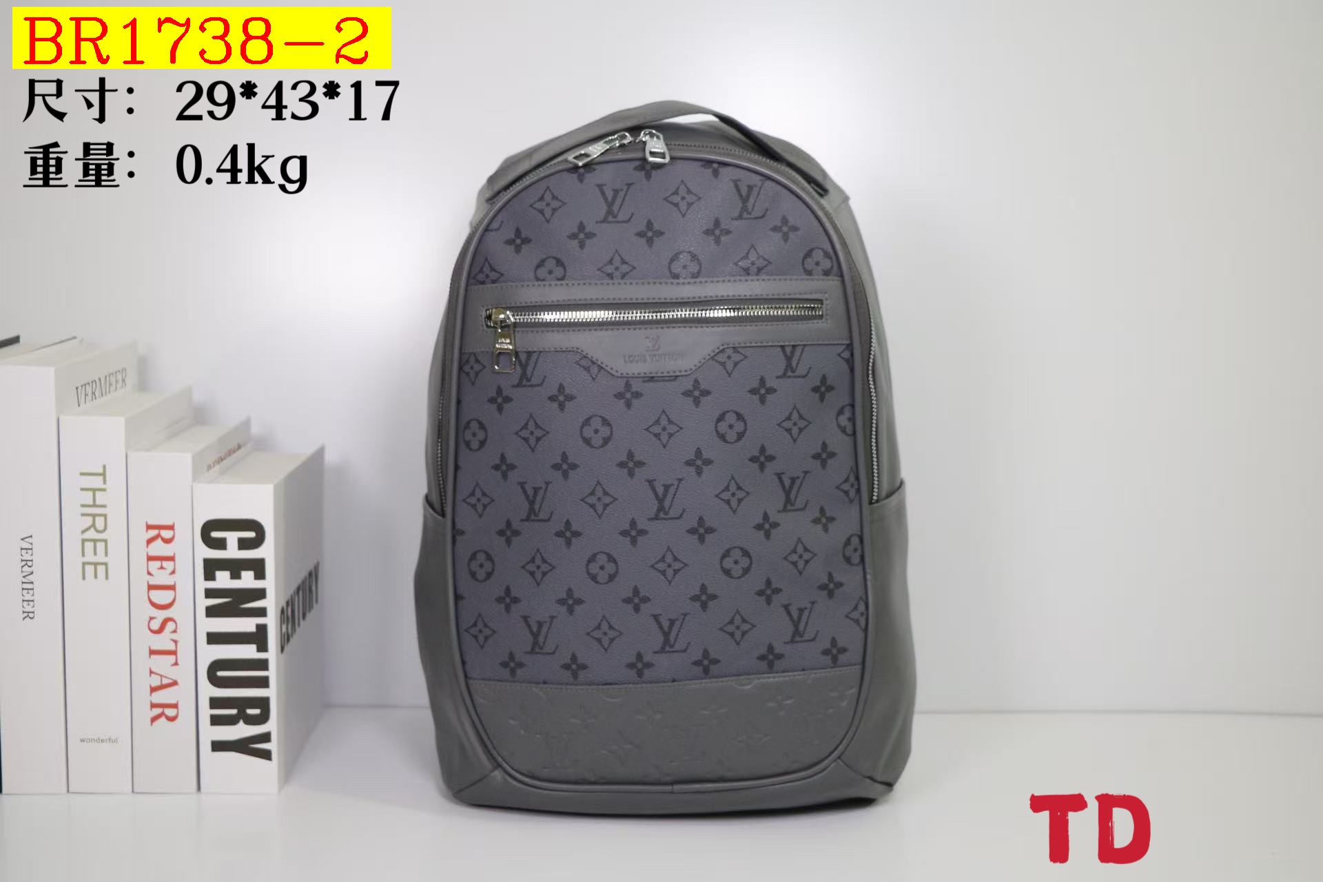 28$ LV 2760 Backpack bag size 29x43x17 cm 817070 BR1738 gallery