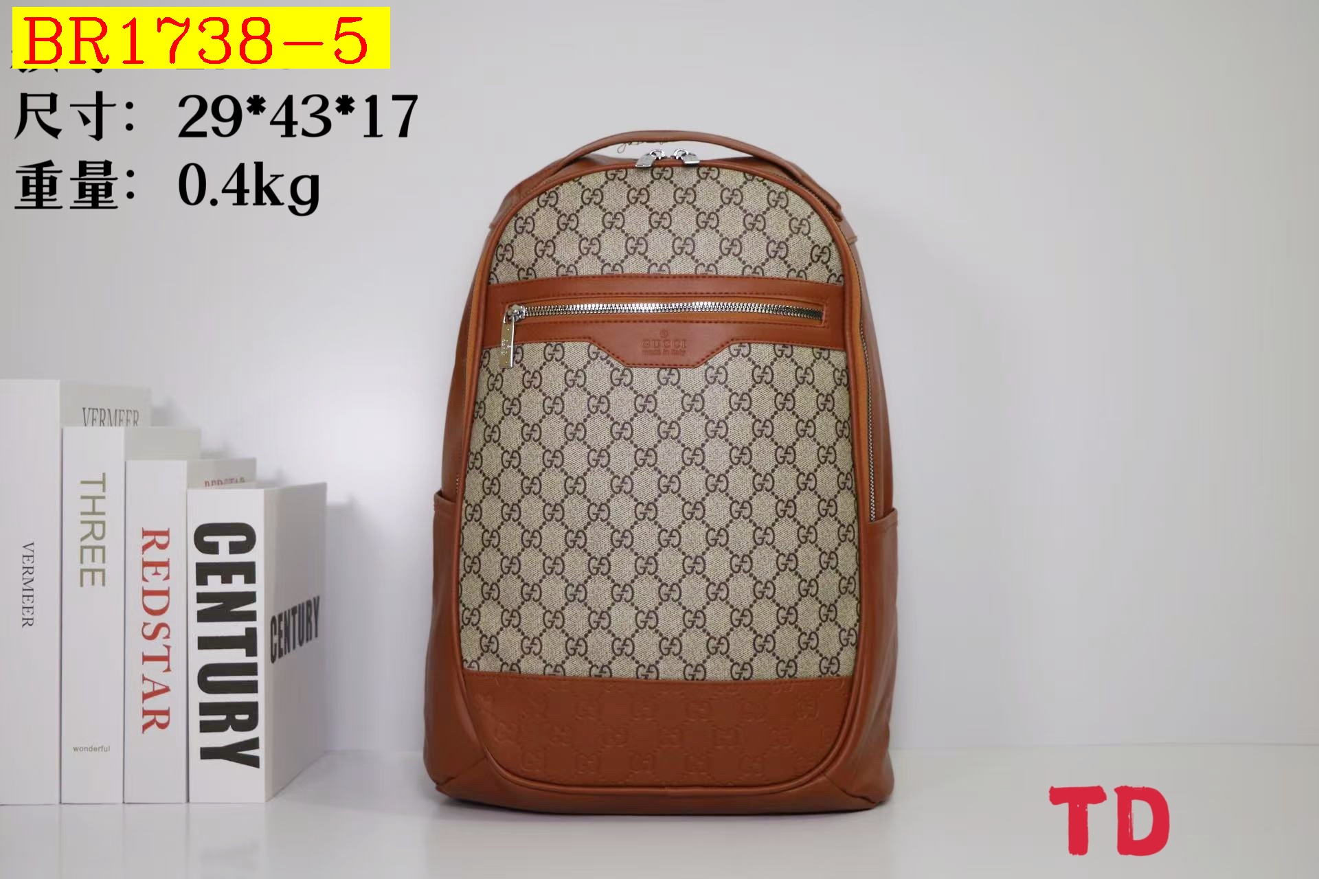 28$ LV 2760 Backpack bag size 29x43x17 cm 817070 BR1738 gallery