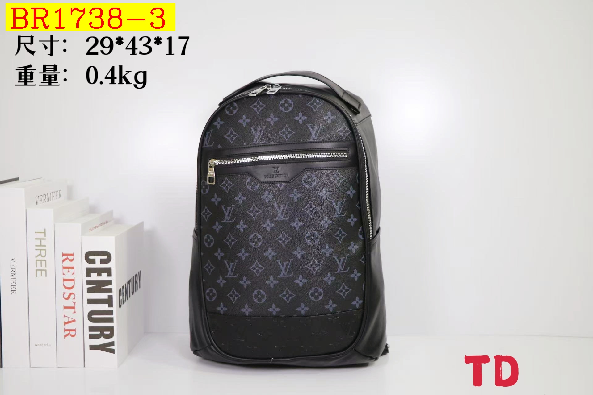 28$ LV 2760 Backpack bag size 29x43x17 cm 817070 BR1738 gallery