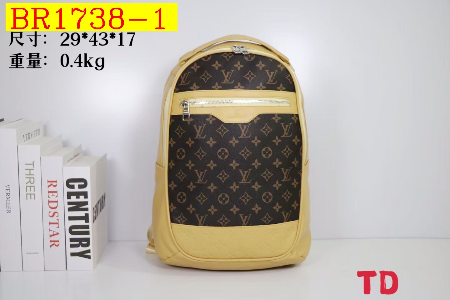 28$ LV 2760 Backpack bag size 29x43x17 cm 817070 BR1738 gallery