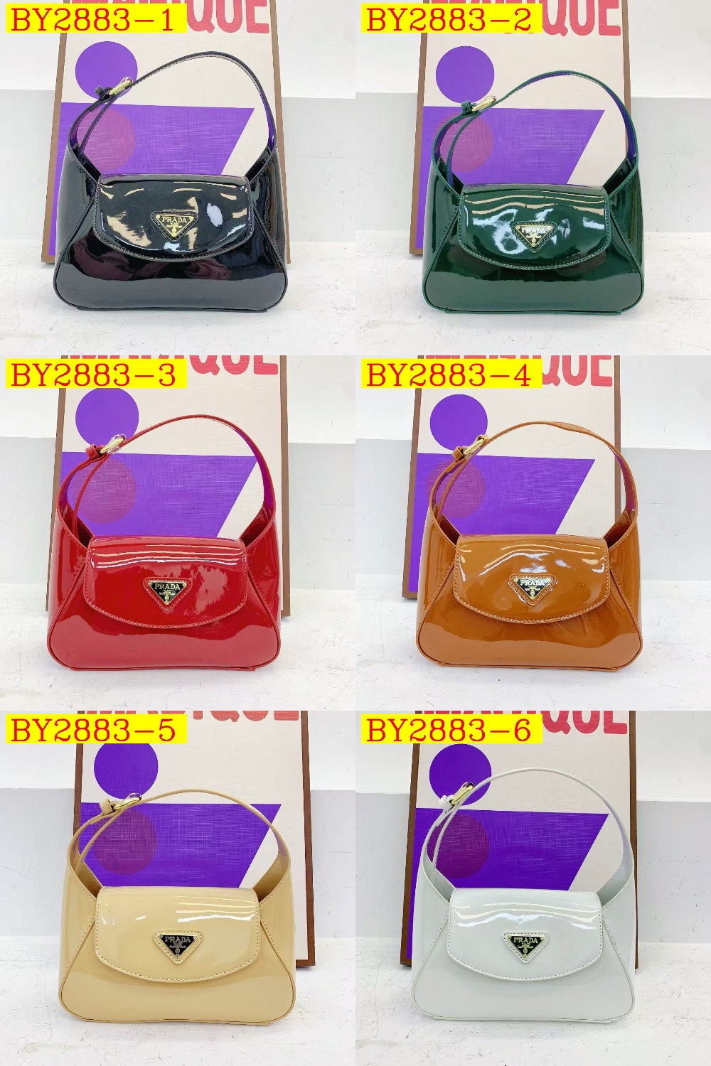 28$ PRADA 9555 Shoulder bag size 25X8X18 cm 518030 BY2883 gallery