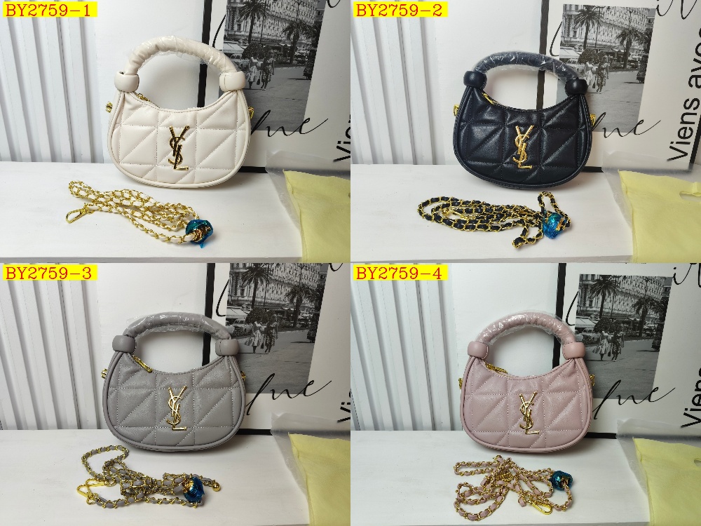 28$ YSL 533 Shoulder bag size 21x22x6 cm 0908 BY2759 gallery