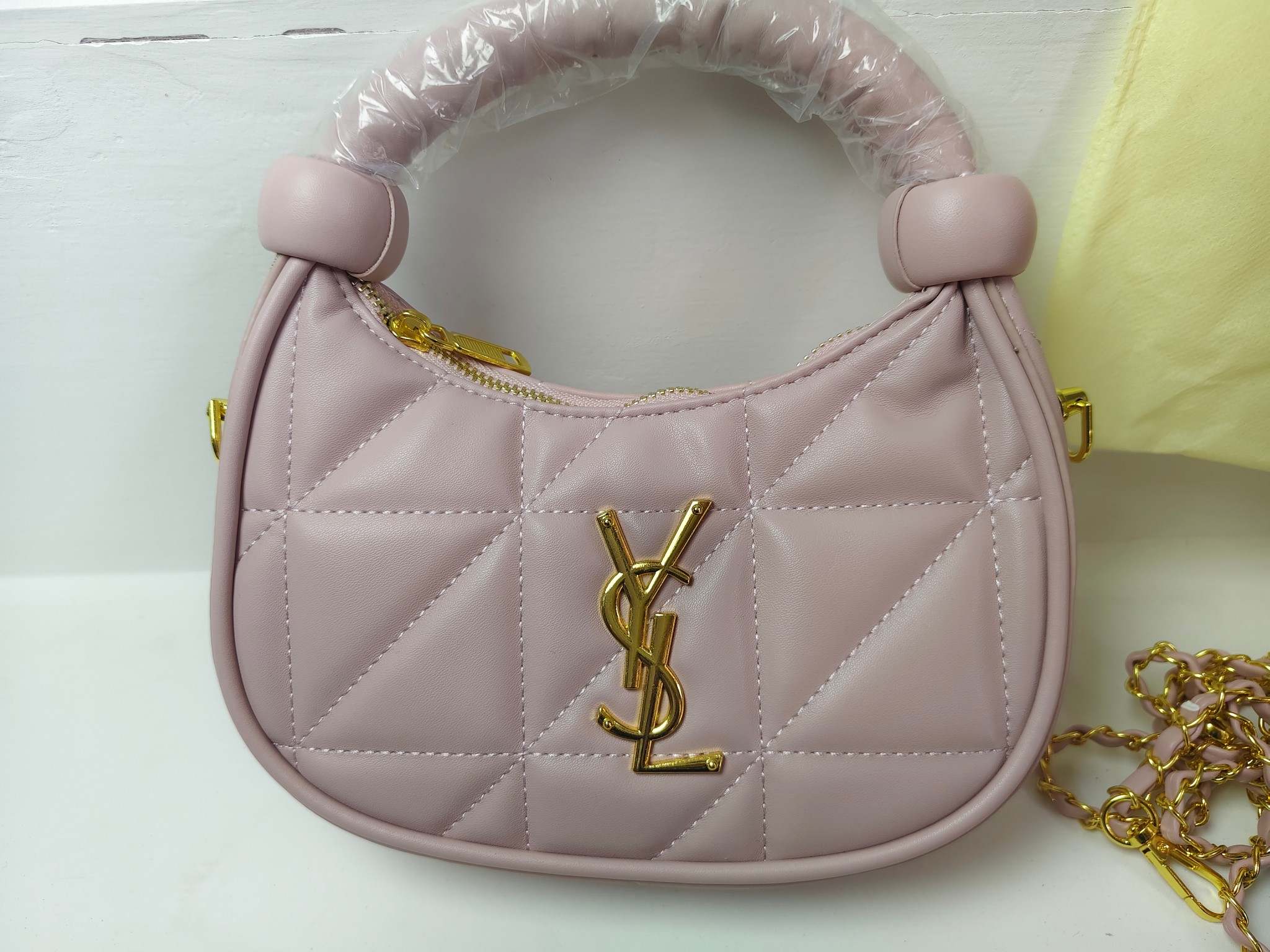 28$ YSL 533 Shoulder bag size 21x22x6 cm 0908 BY2759 gallery