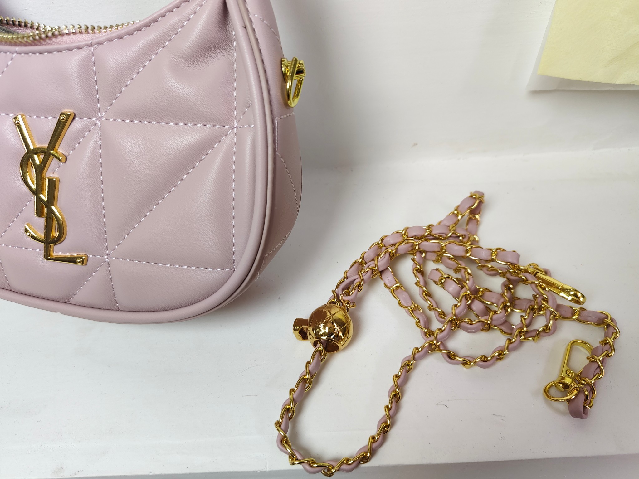 28$ YSL 533 Shoulder bag size 21x22x6 cm 0908 BY2759 gallery