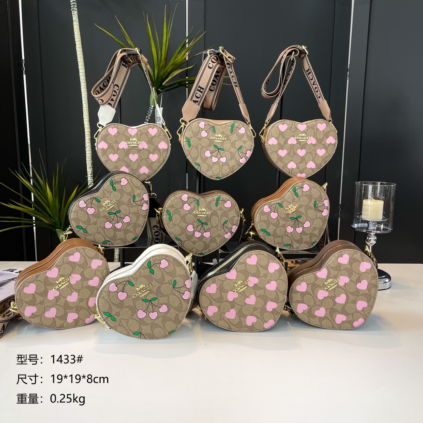 28$ dh COACH 1433 Shoulder bag size 19X19X8 cm 90681212983 BY2221 gallery