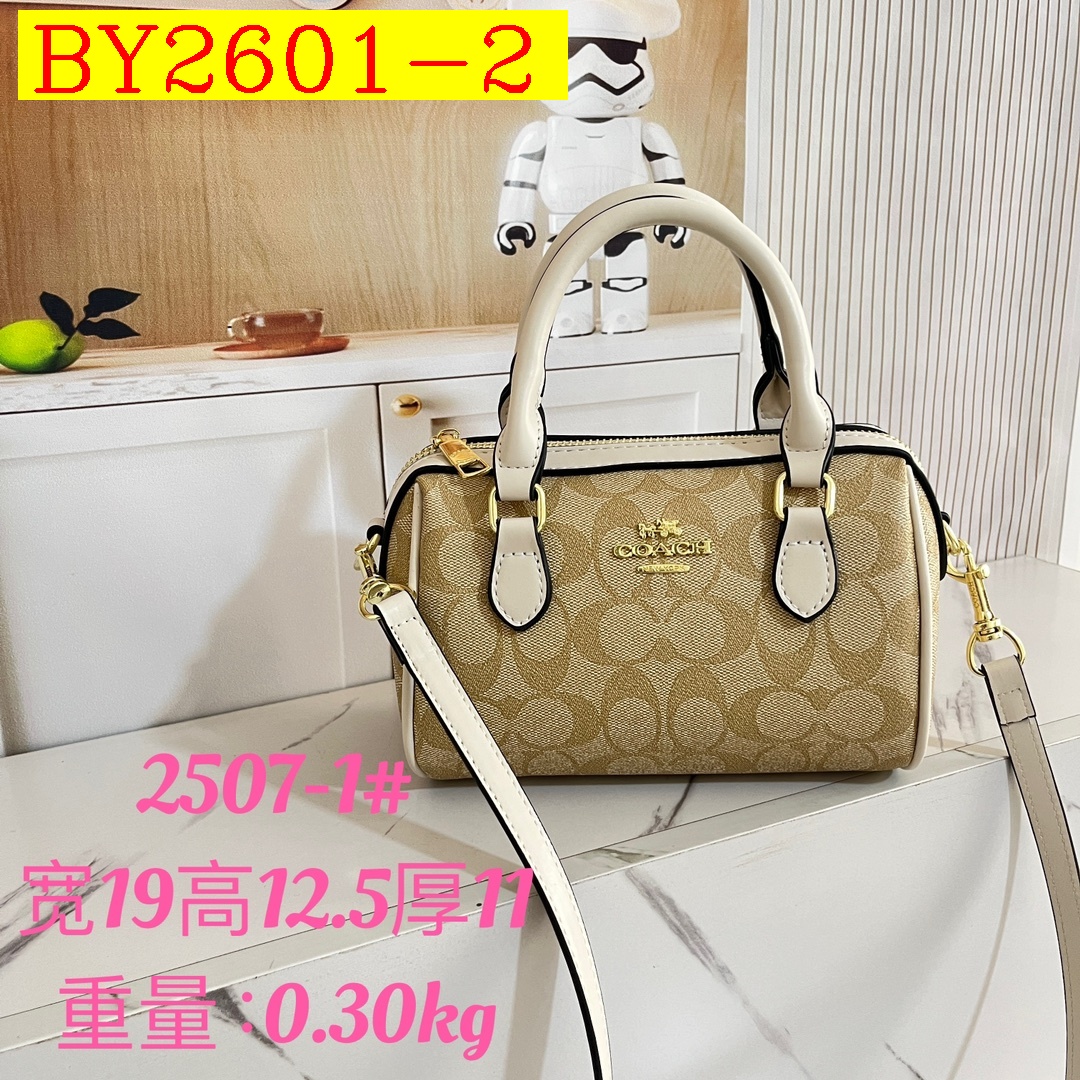28$ dh COACH 2507-1 Shoulder bag size 19X12X11 cm 30594612987 BY2601 gallery