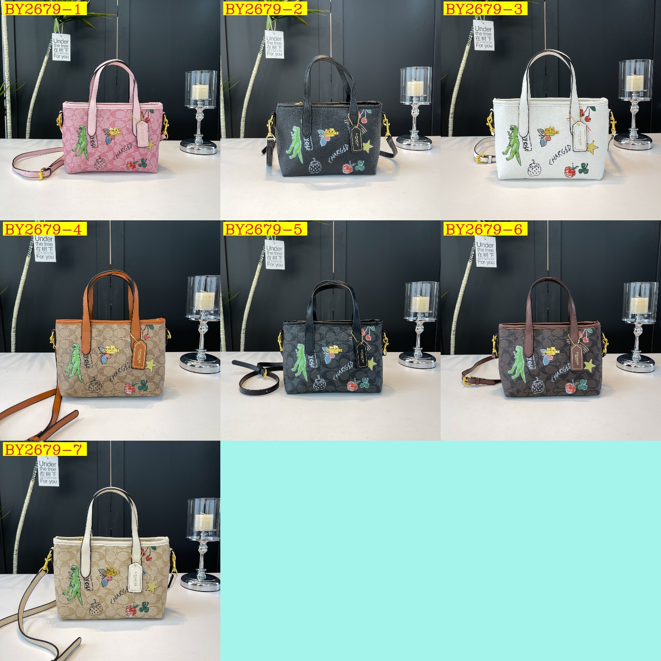 28$ dh COACH F11 Tote bag size 25X16X11 cm 90586812987 BY2679 gallery