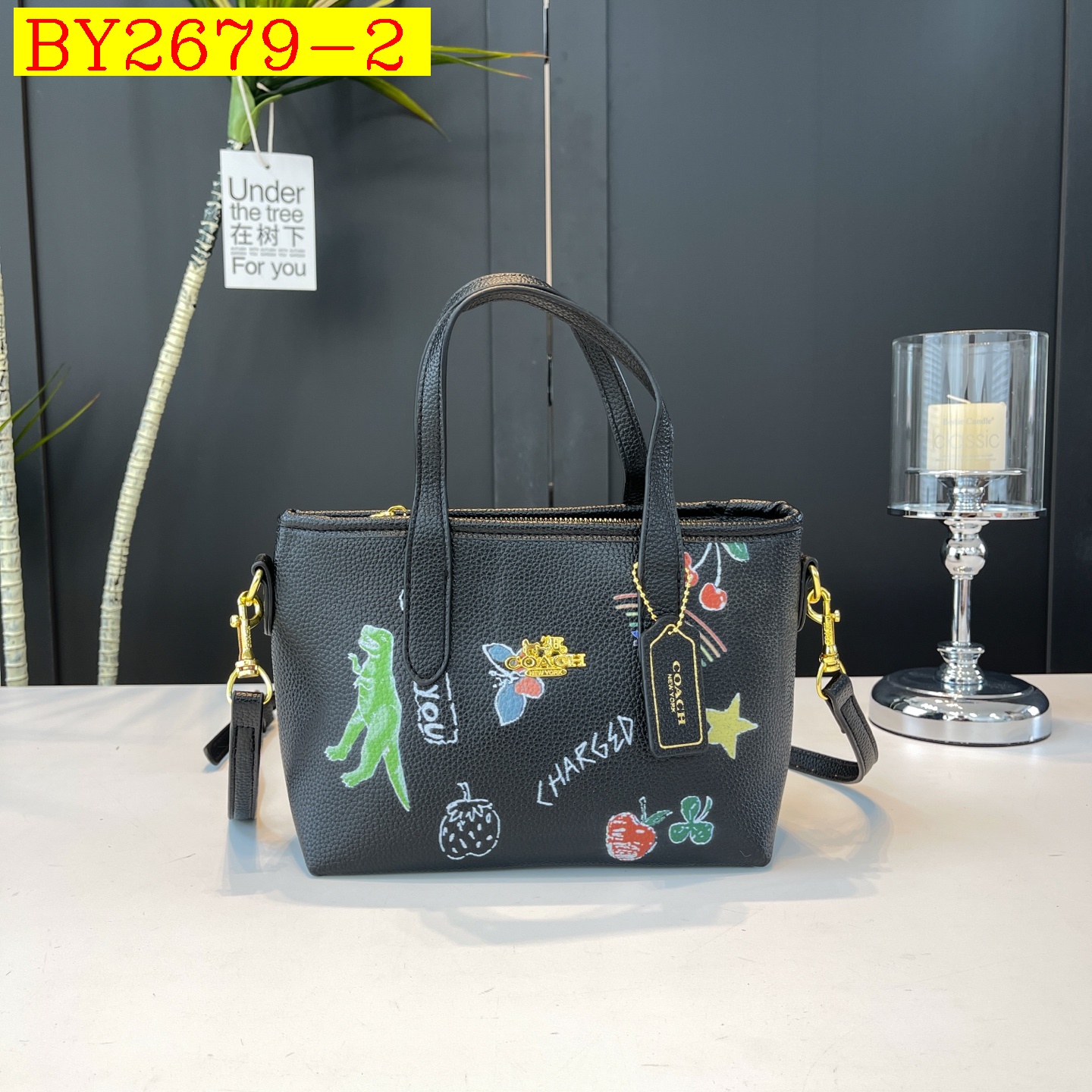28$ dh COACH F11 Tote bag size 25X16X11 cm 90586812987 BY2679 gallery