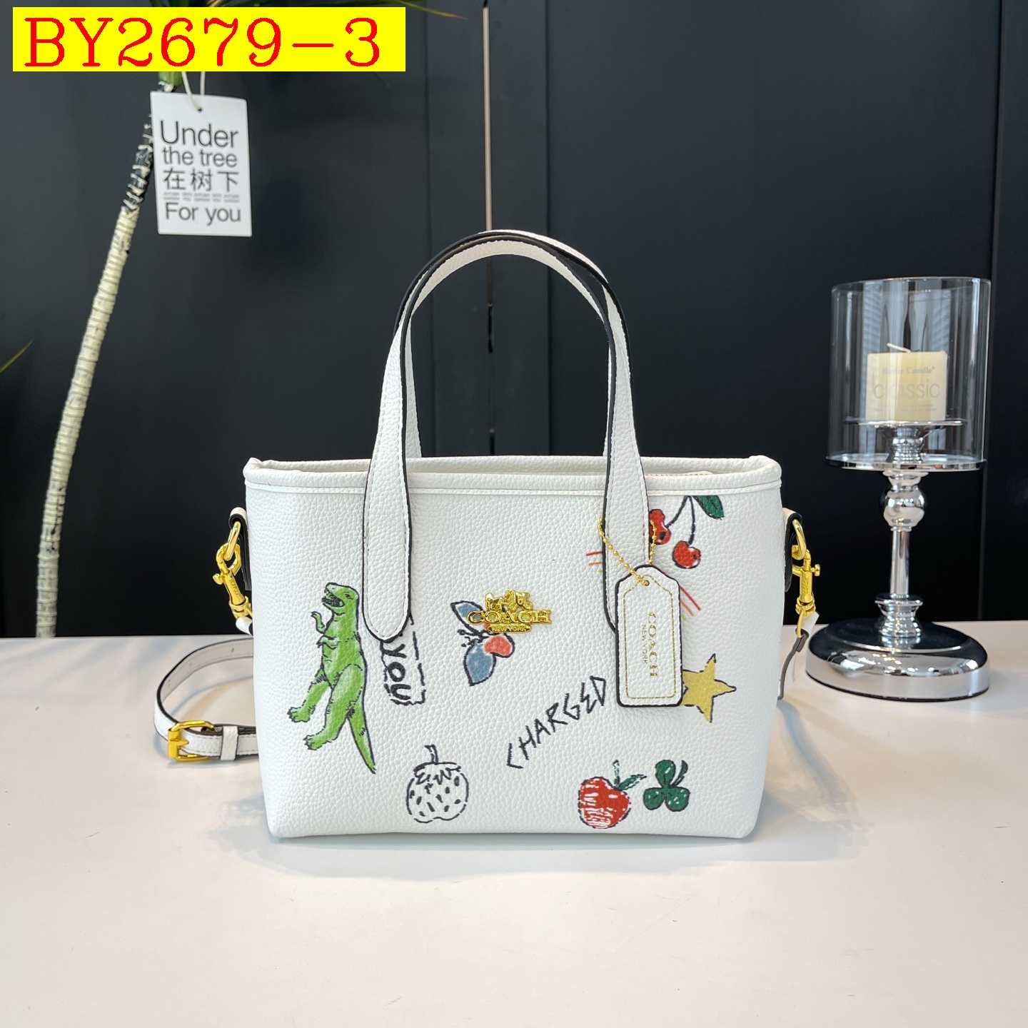 28$ dh COACH F11 Tote bag size 25X16X11 cm 90586812987 BY2679 gallery