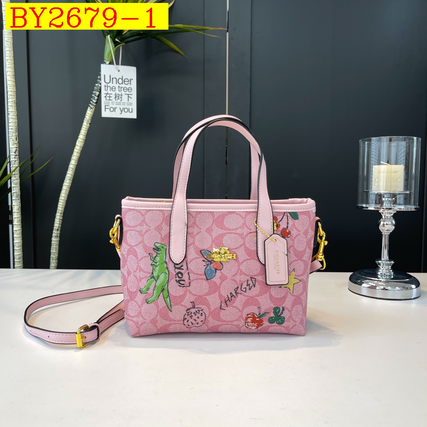 28$ dh COACH F11 Tote bag size 25X16X11 cm 90586812987 BY2679 gallery