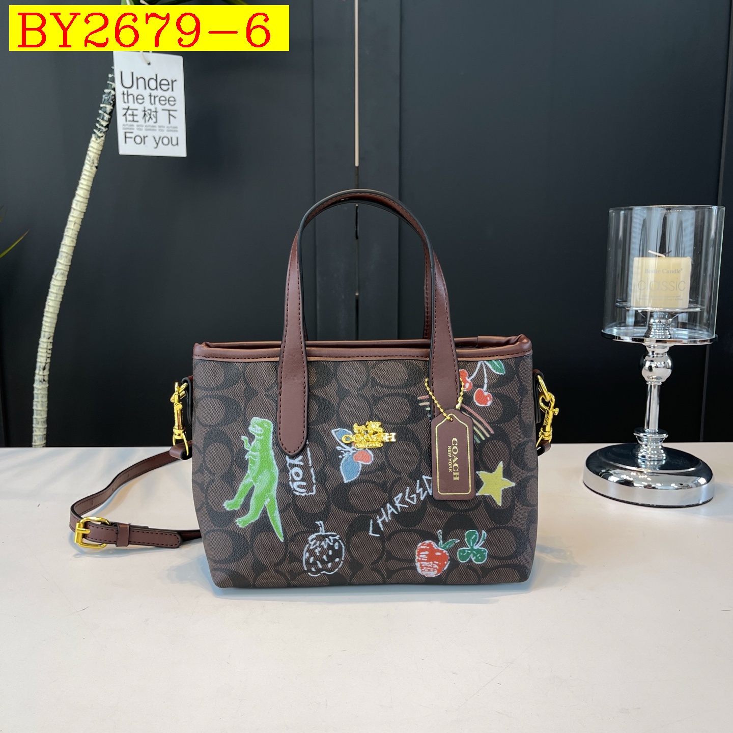 28$ dh COACH F11 Tote bag size 25X16X11 cm 90586812987 BY2679 gallery