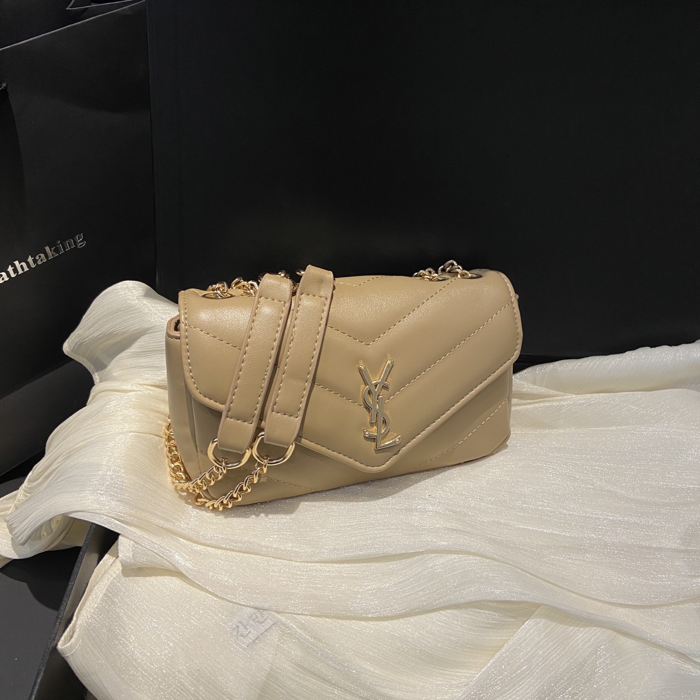 28$ dh YSL Shoulder bag size 20X6X12 cm 90584612985 BY2537 gallery