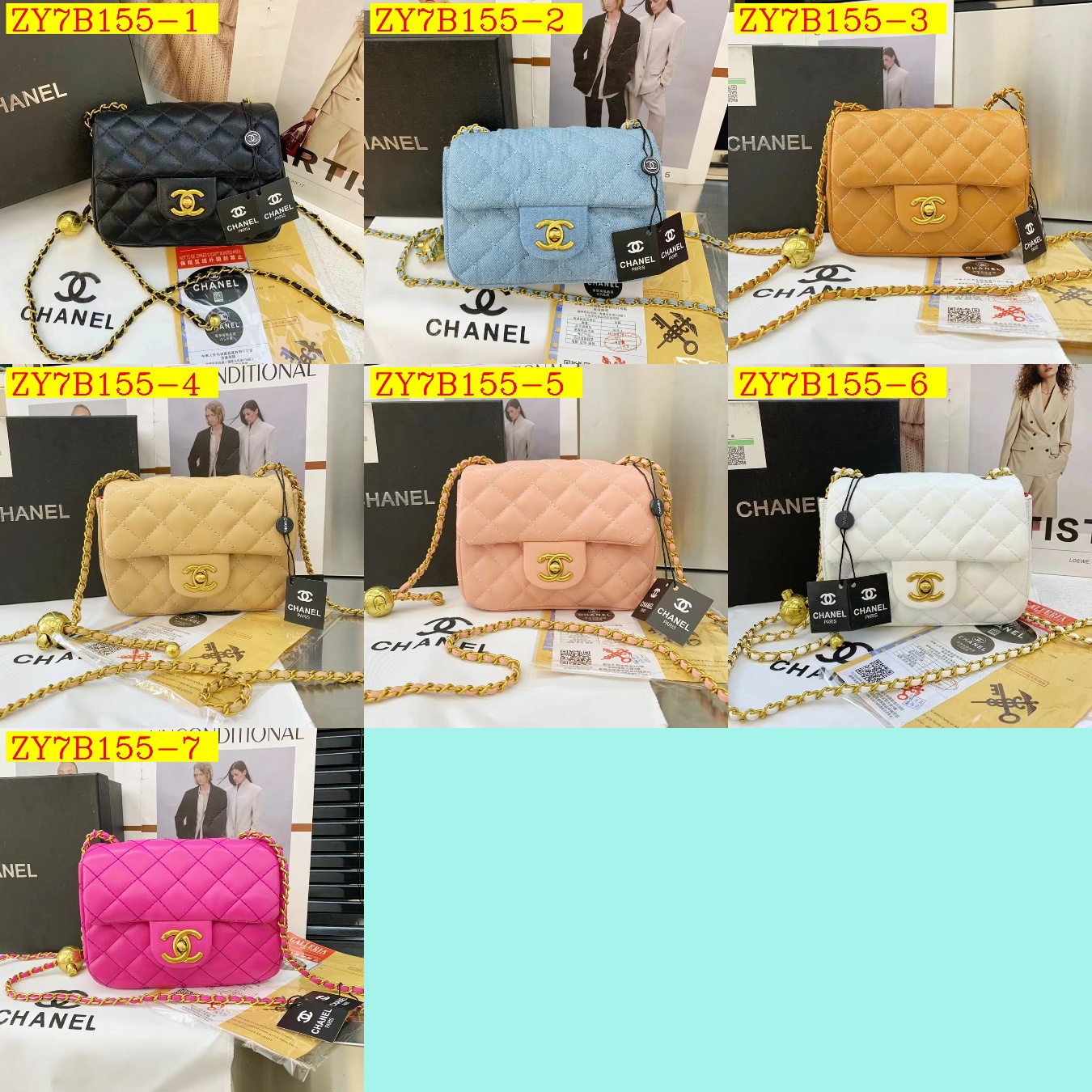 28$ new_dh CHANEL 93095 SIZE 18X7X14 CM 70594812879 ZY7B155 gallery
