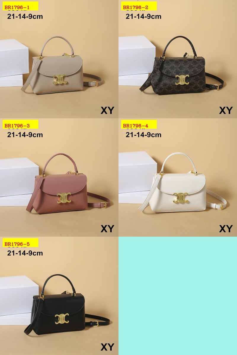 29$ CELINE 8331 Shoulder bag size 21x14x9 cm 914130 BR1796 gallery