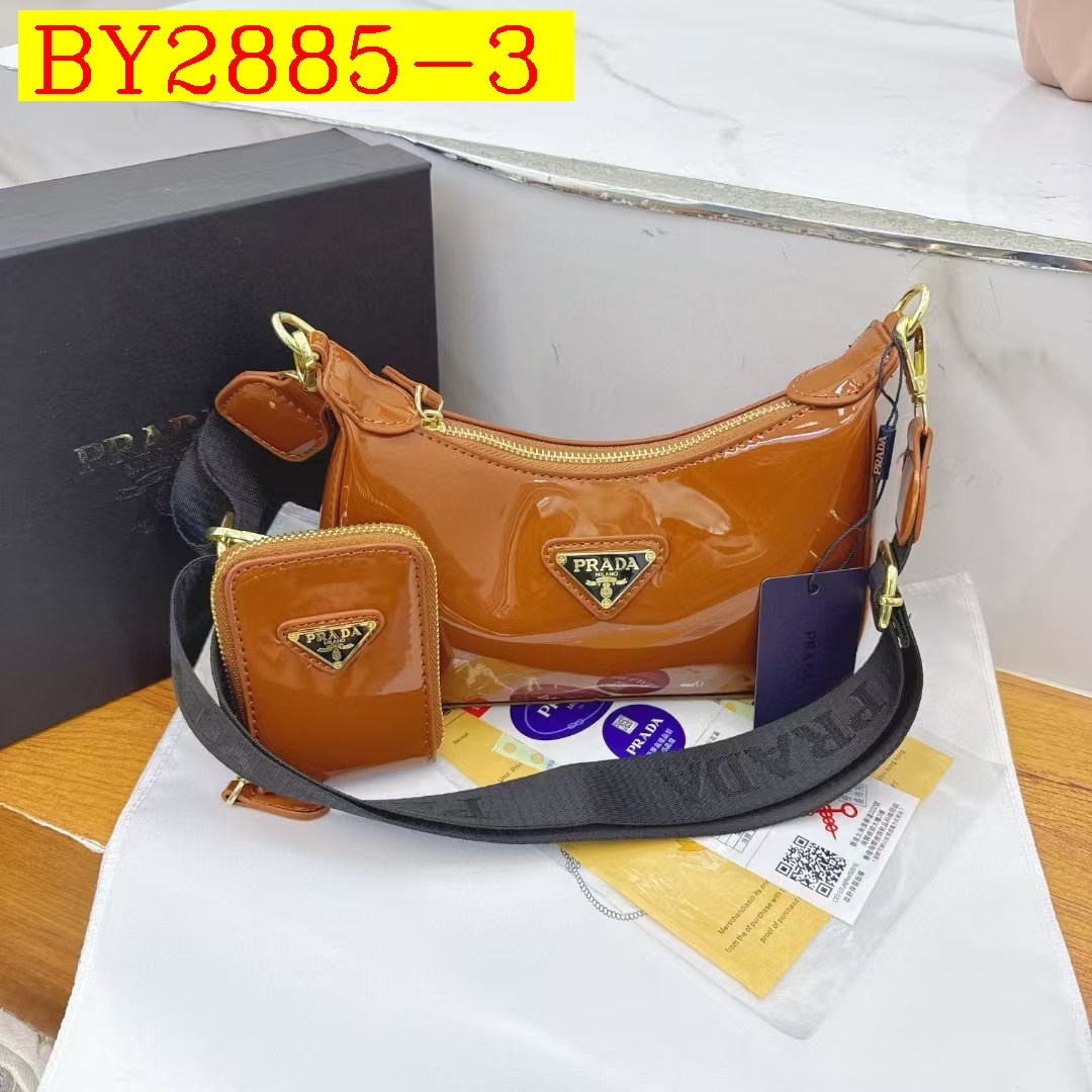 29$ PRADA 9556 Shoulder bag size 23X5X14 cm 117076 BY2885 gallery