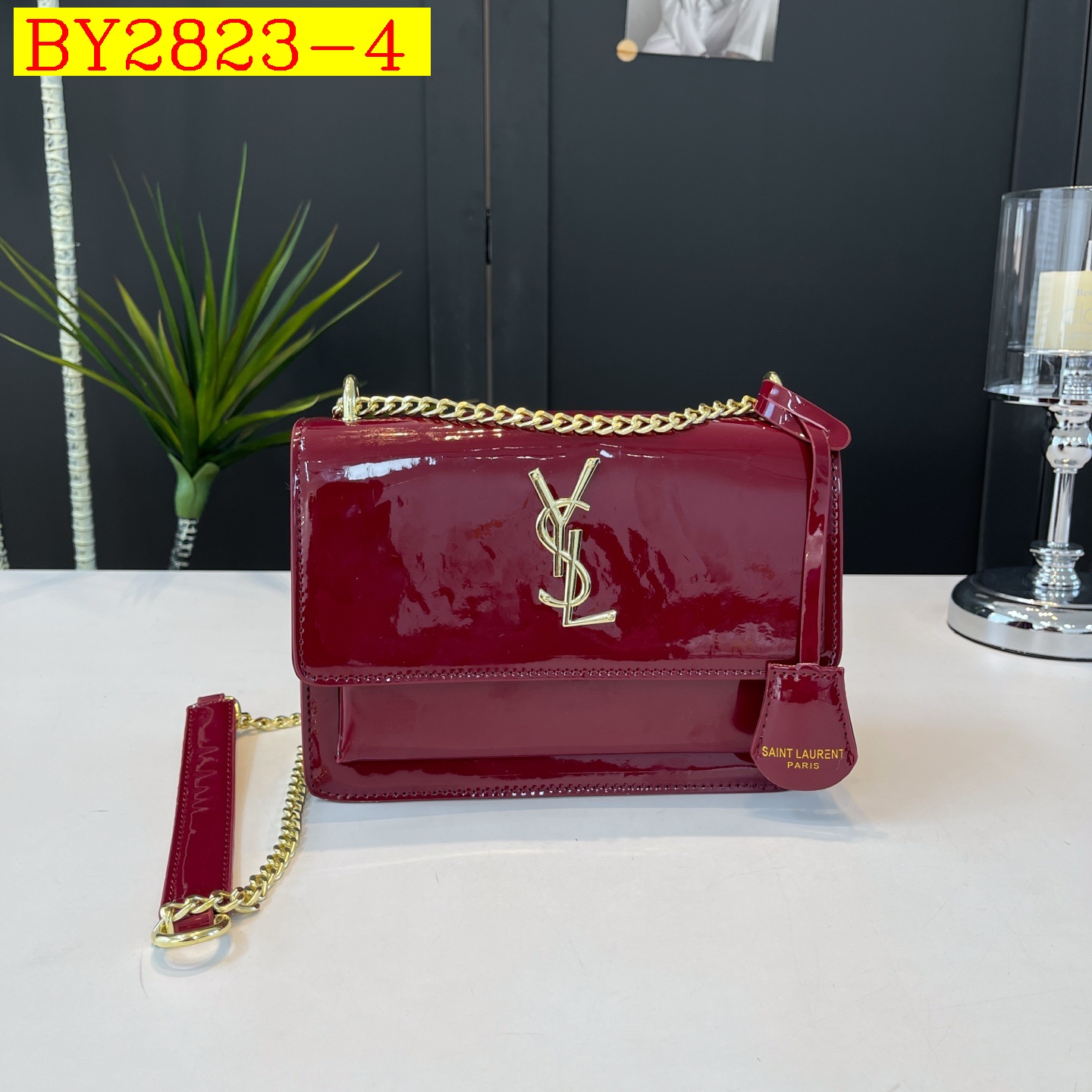 29$ YSL 78802 Shoulder bag size 22x16x8 cm 9920 BY2823 gallery