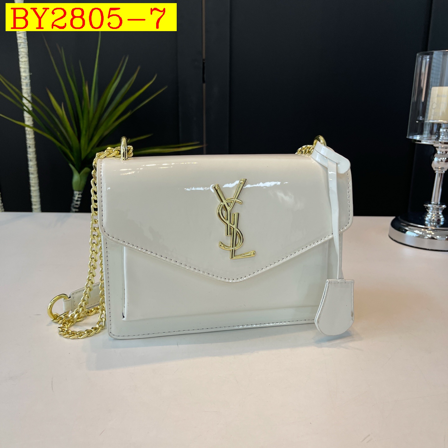 29$ YSL 78805 Shoulder bag size 22x16x8 cm 2950 BY2805 gallery