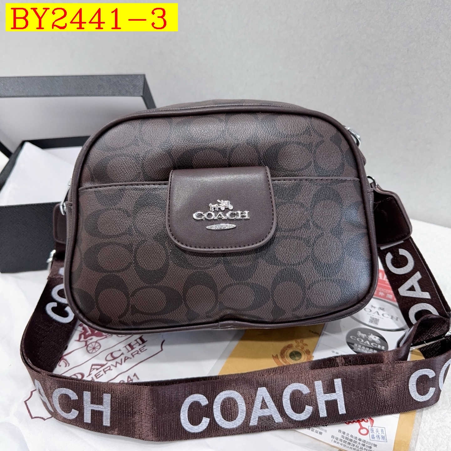 29$ dh COACH 9223 Shoulder bag size 25X17X9 cm 50689422090 BY2441 gallery