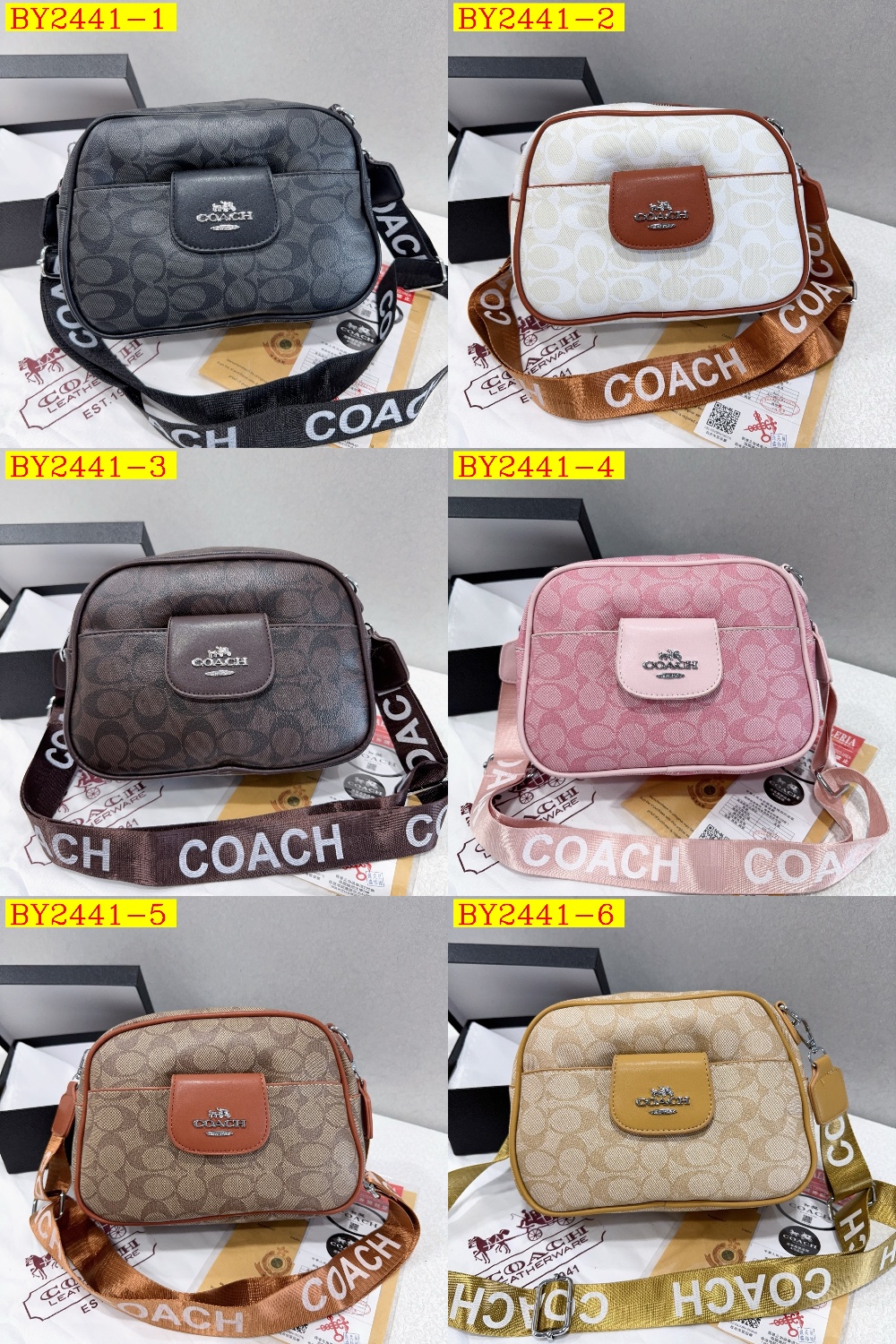29$ dh COACH 9223 Shoulder bag size 25X17X9 cm 50689422090 BY2441 gallery