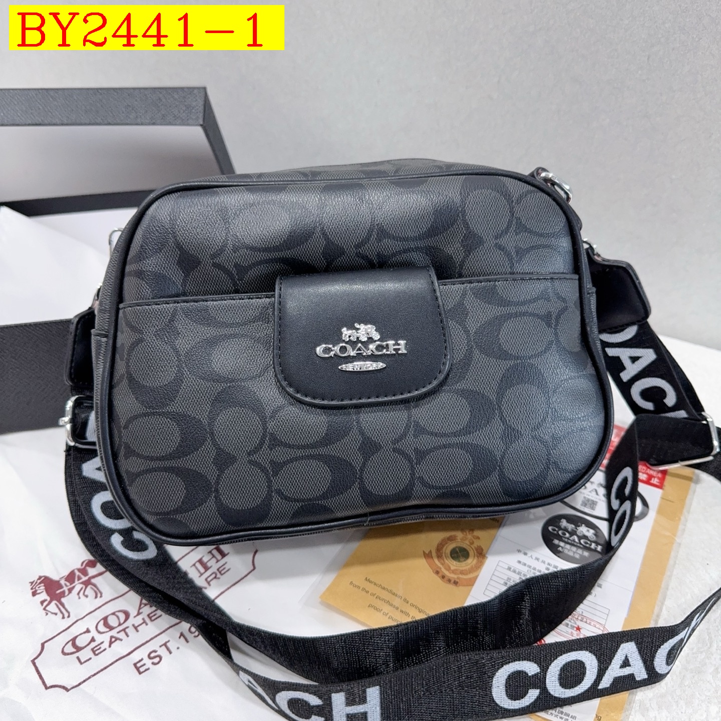 29$ dh COACH 9223 Shoulder bag size 25X17X9 cm 50689422090 BY2441 gallery