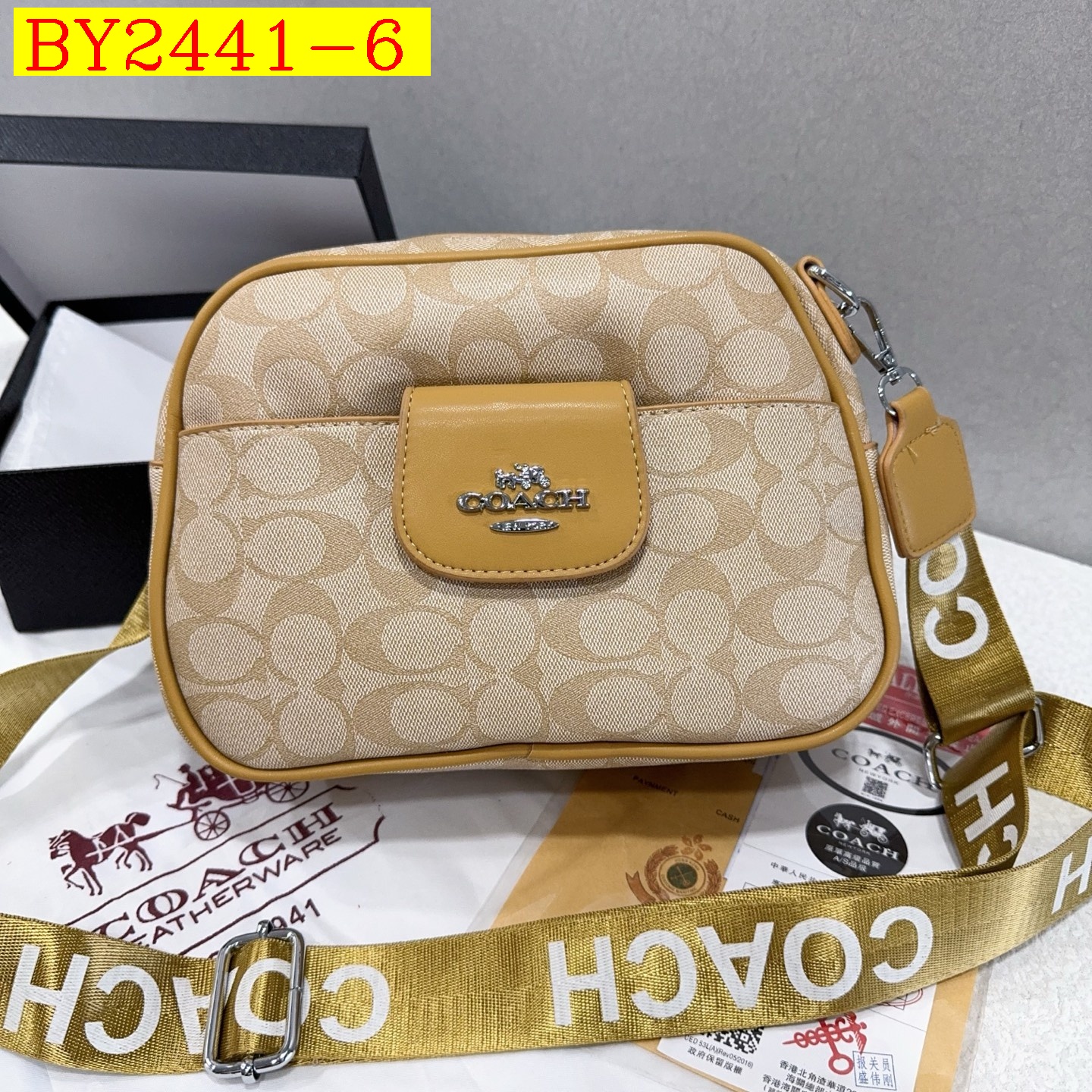 29$ dh COACH 9223 Shoulder bag size 25X17X9 cm 50689422090 BY2441 gallery