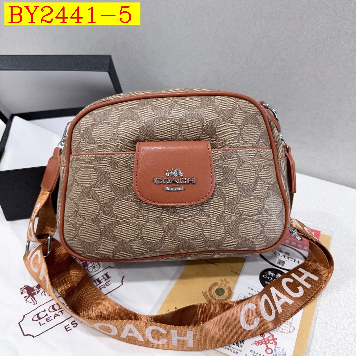 29$ dh COACH 9223 Shoulder bag size 25X17X9 cm 50689422090 BY2441 gallery