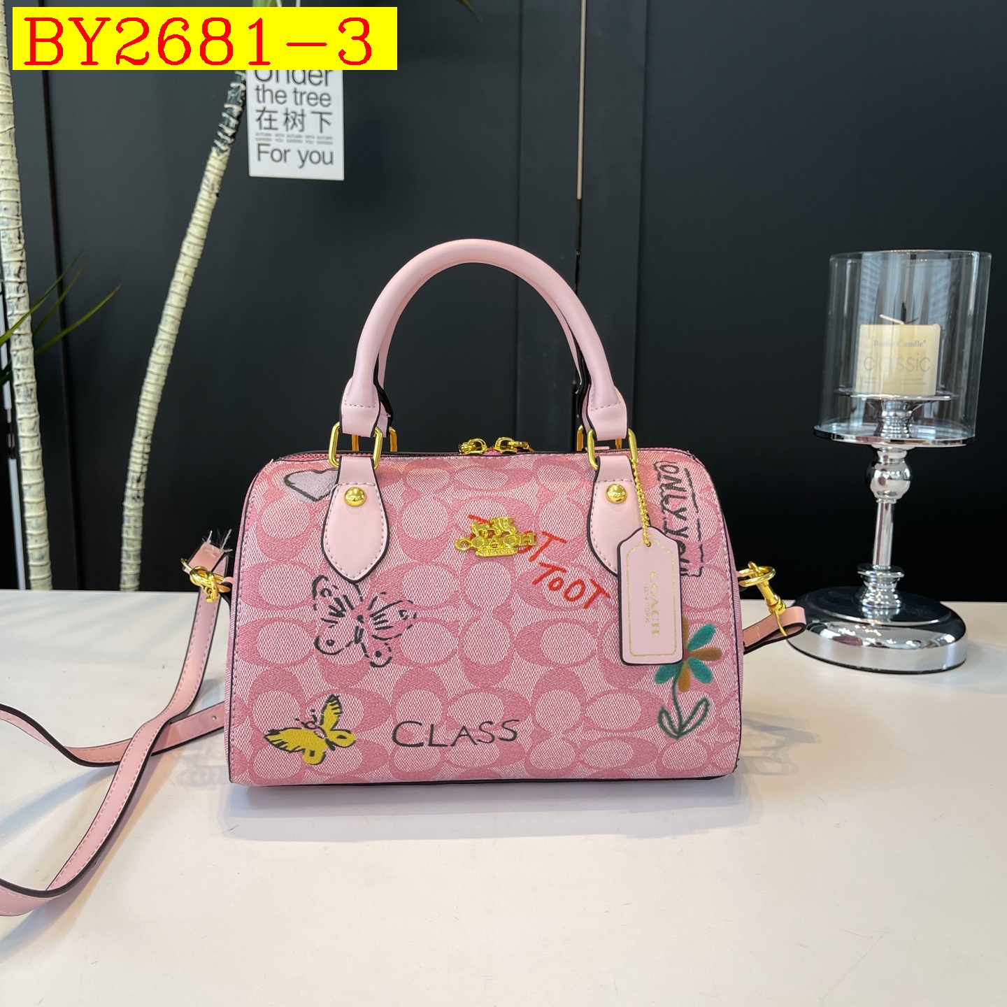 29$ dh COACH F12 Shoulder bag size 26X14X13 cm 50296422091 BY2681 gallery