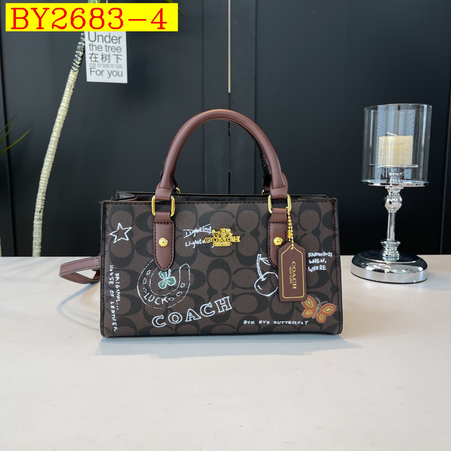 29$ dh COACH F13 Tote bag size 26X15X9 cm 60395222095 BY2683 gallery